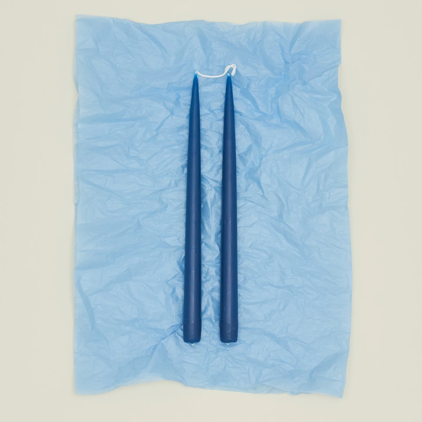 Hand Dipped Taper Set  - Copenhagen Blue - Image 2