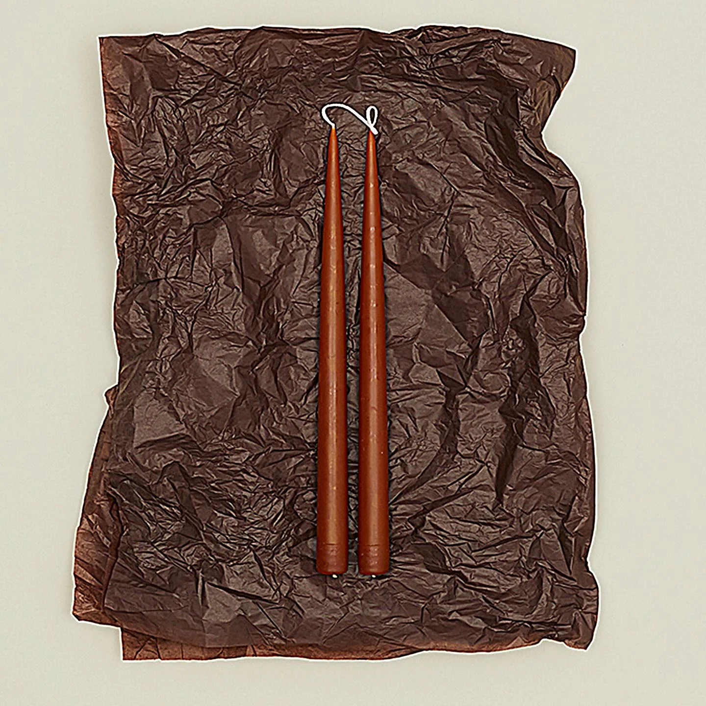 Hand Dipped Taper Set  - Rust - Image 2