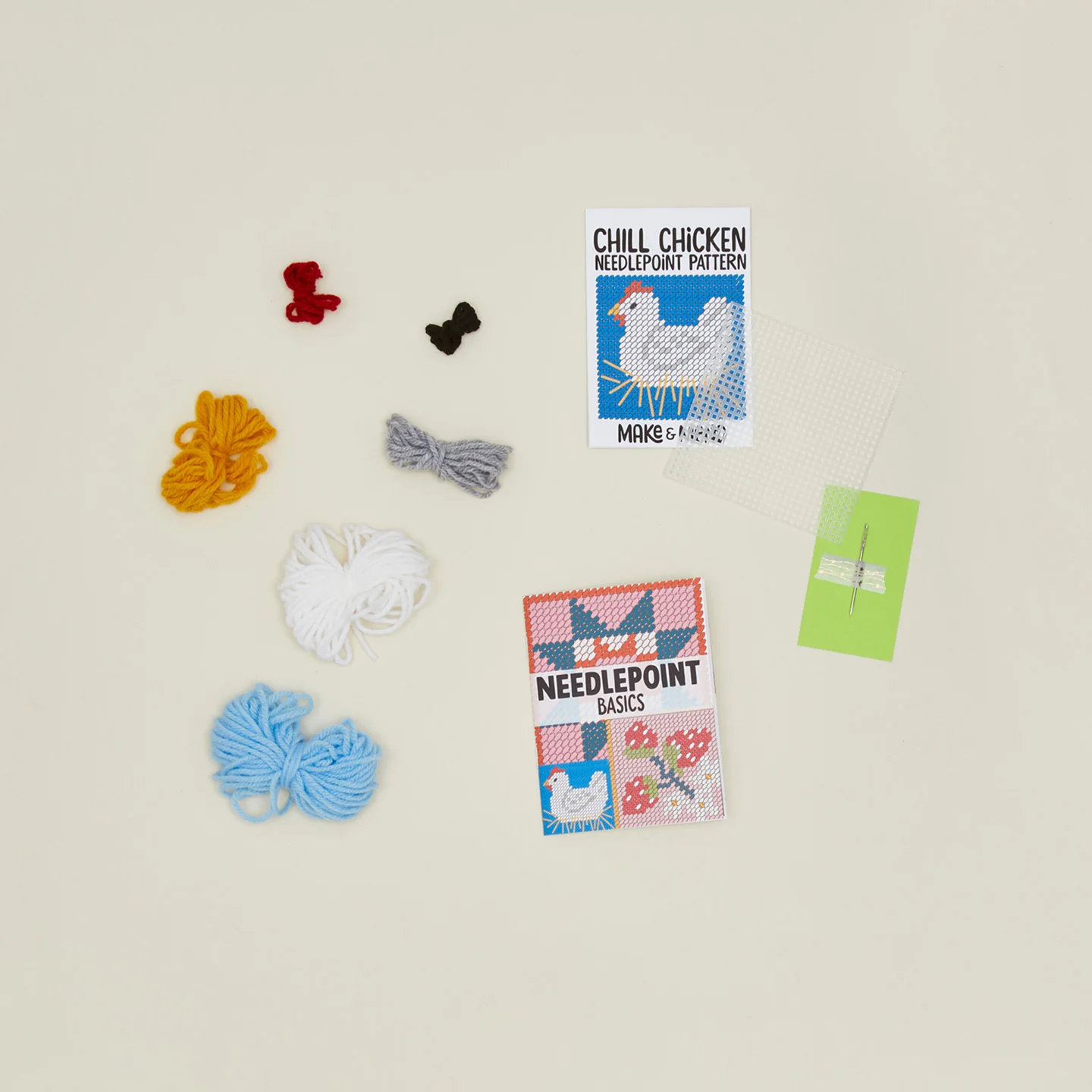 Chill Chicken Needlepoint Kit - Image 2