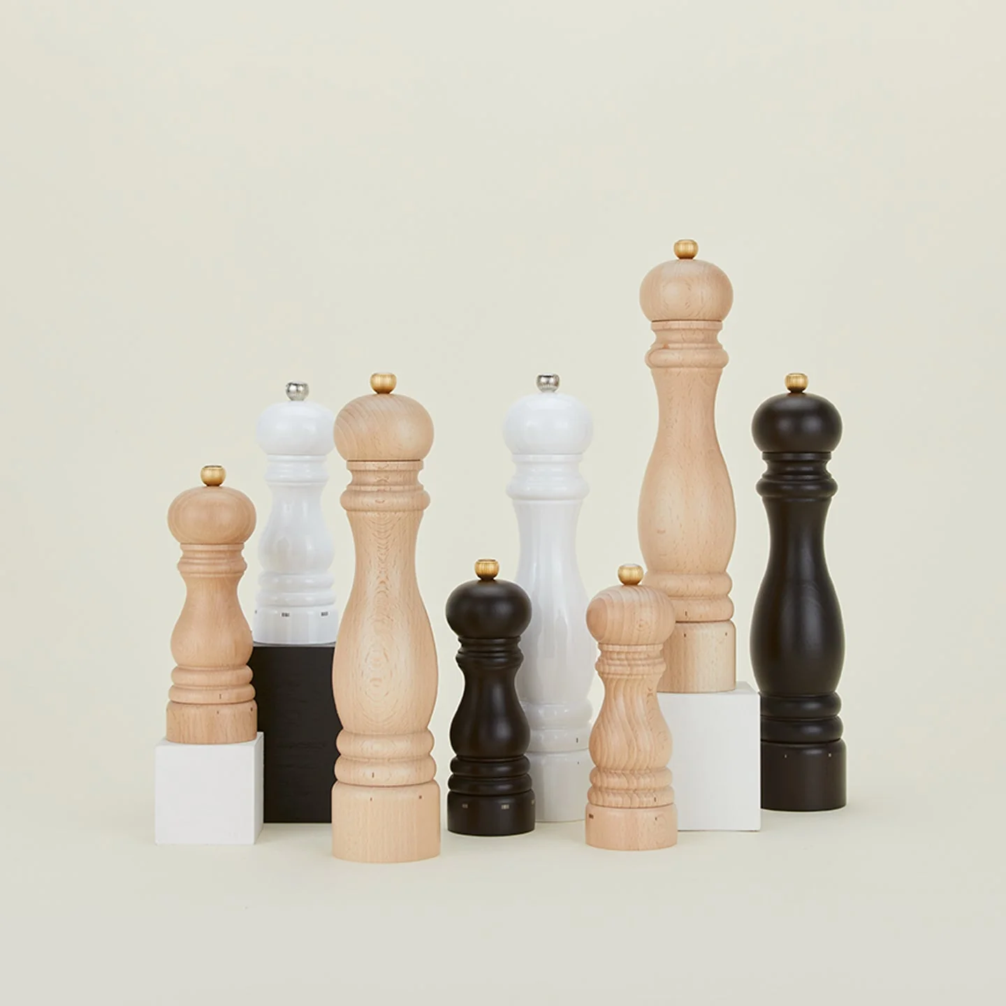 Classic Salt & Pepper Mill - White - Image 4