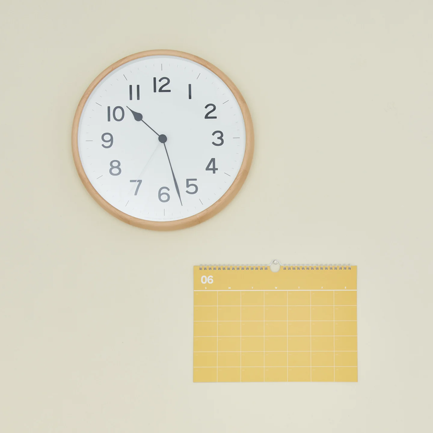 Classic Wall Clock - Natural - Image 2