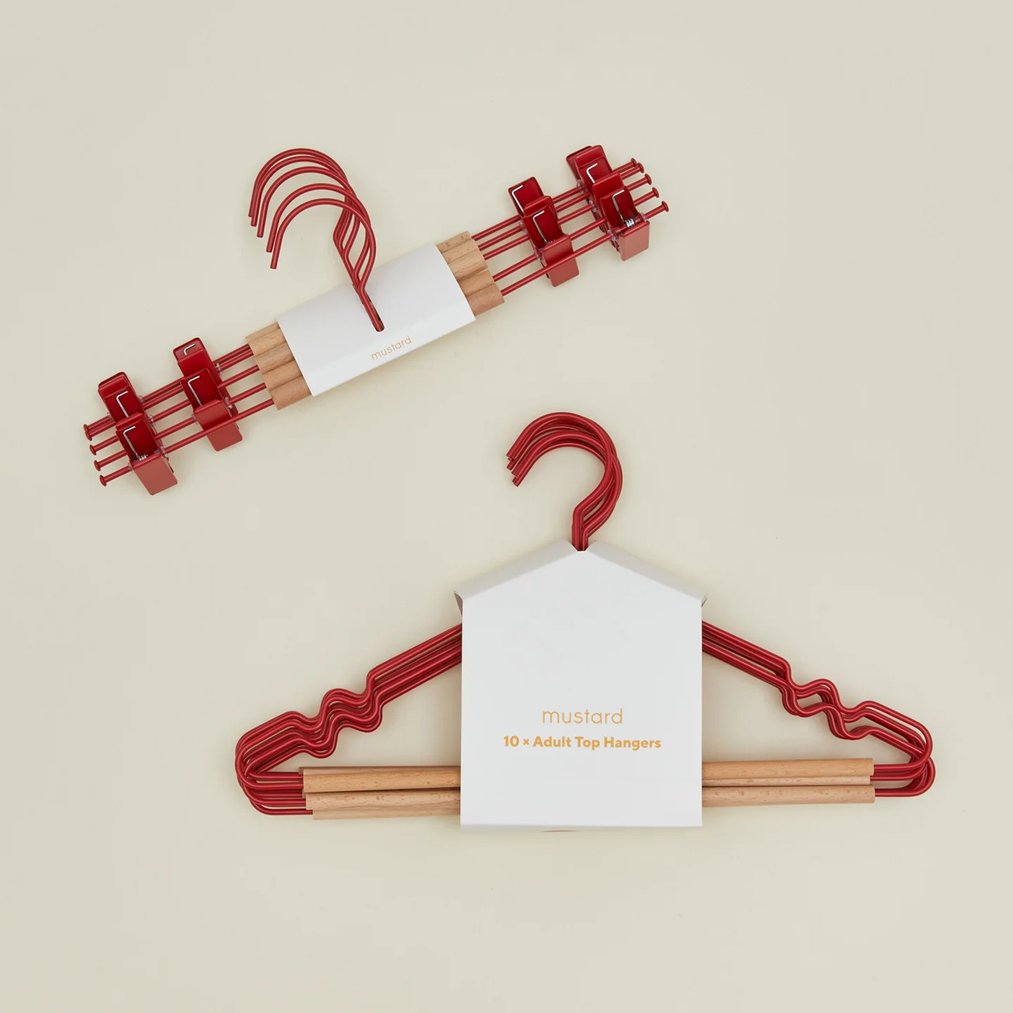 Clip Hanger, Set of 5 - Poppy - Image 6