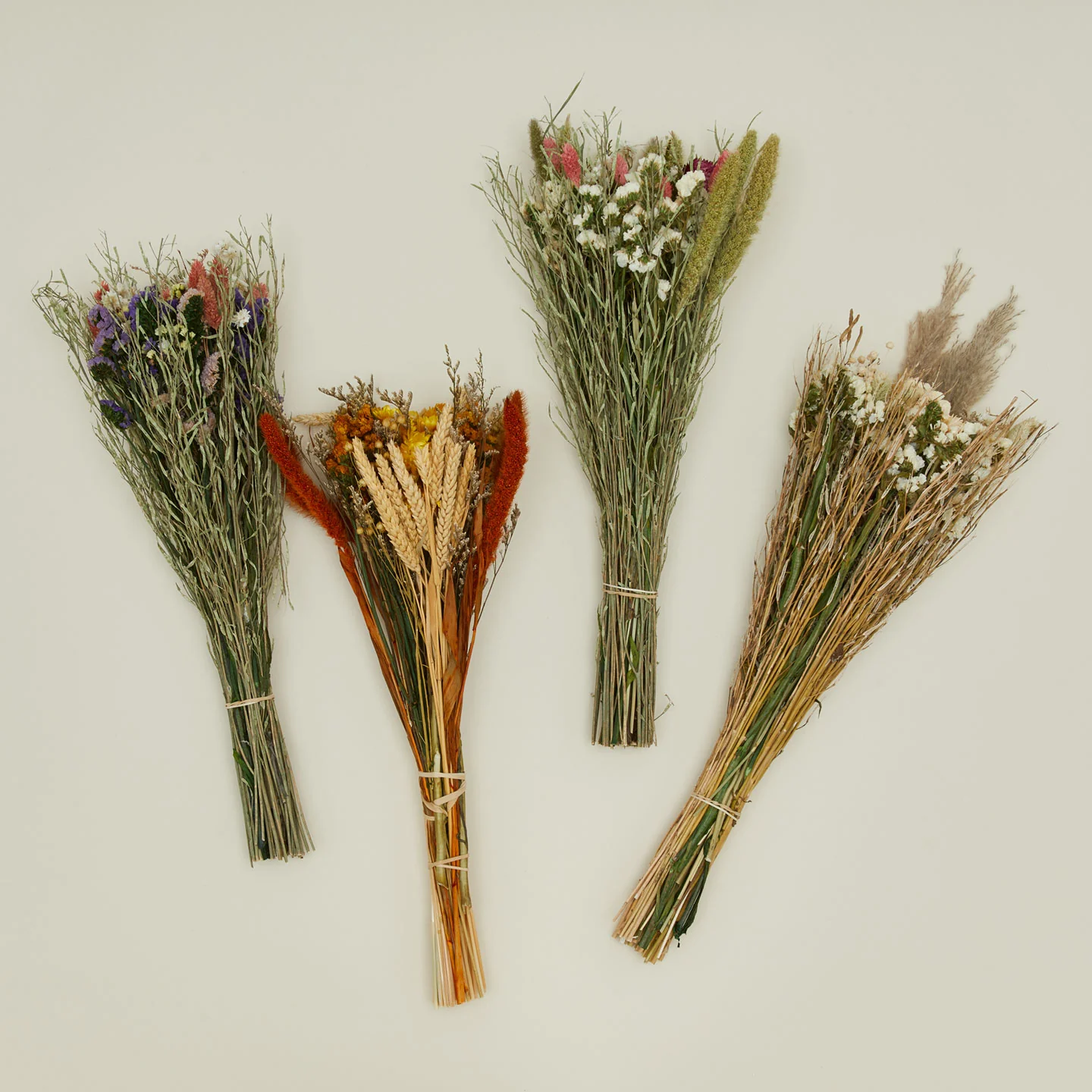 Dried Floral Bouquet - Pink Strawflower - Image 4