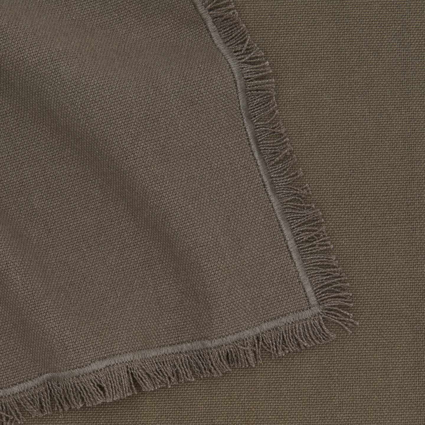 Essential Cotton Placemat, Set of 4 - Dark Grey - Image 3