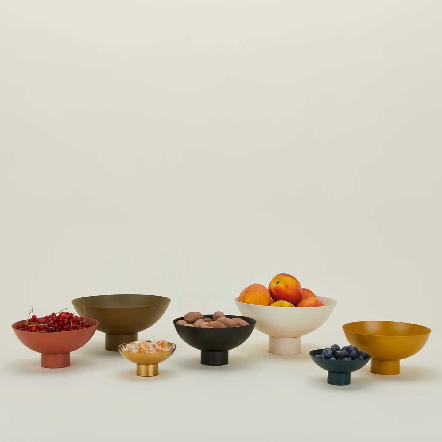 Essential Footed Bowl - Olive - Image 5