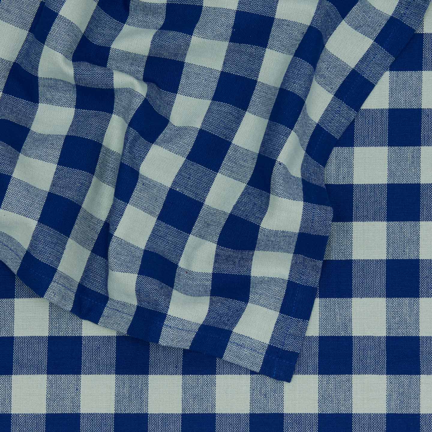 Essential Gingham Tablecloth - Sky/Blue - Image 3