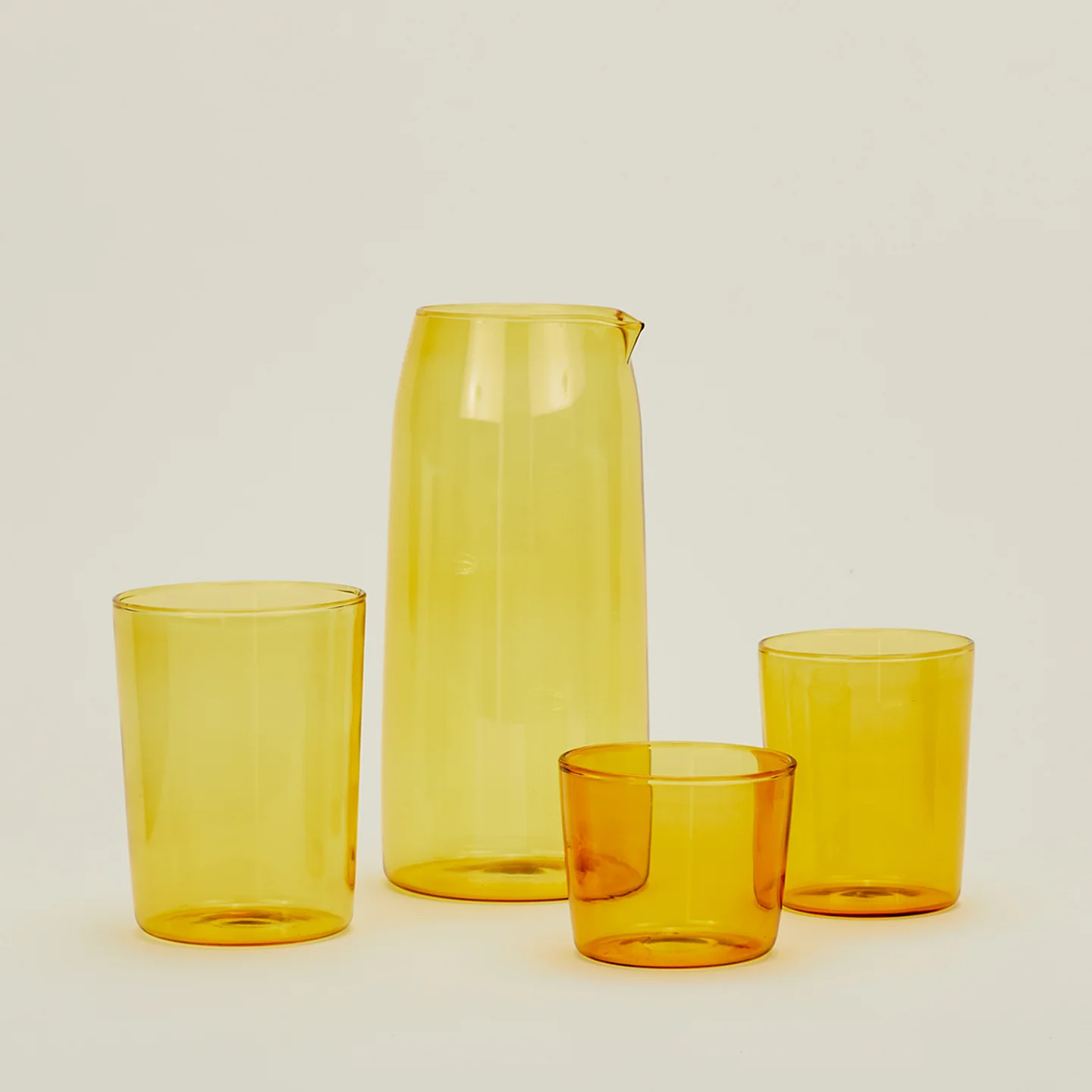 Essential Glassware Pitcher - Amber - Image 2