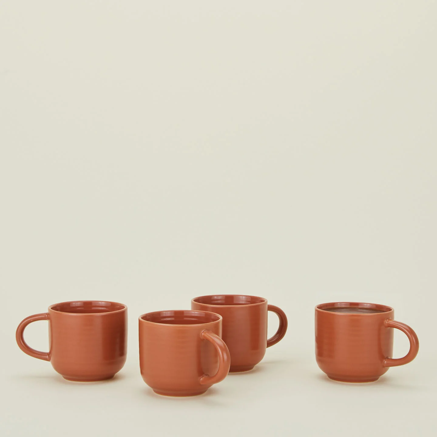 Essential Mug, Set of 4 - Terracotta - Image 2