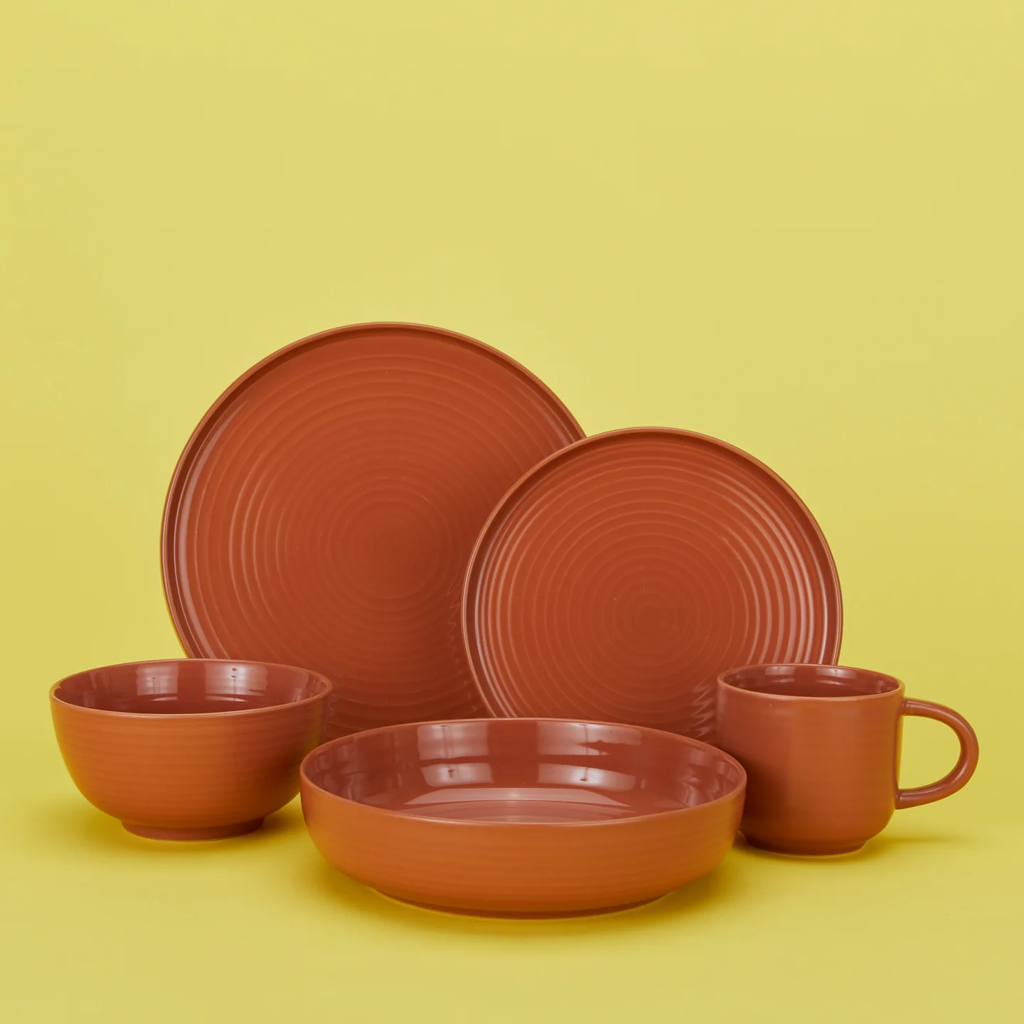Essential Mug, Set of 4 - Terracotta - Image 4
