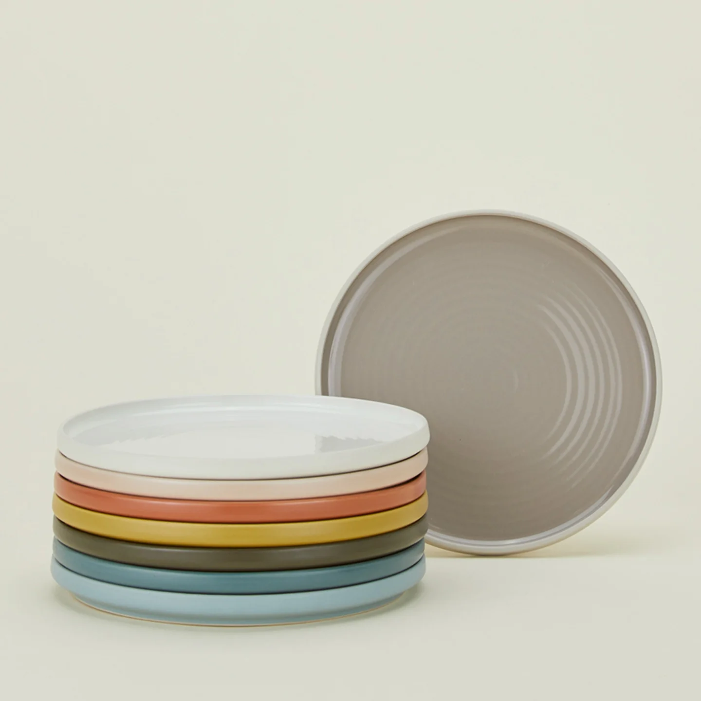 Essential Salad Plate, Set of 4 - Sky - Image 6