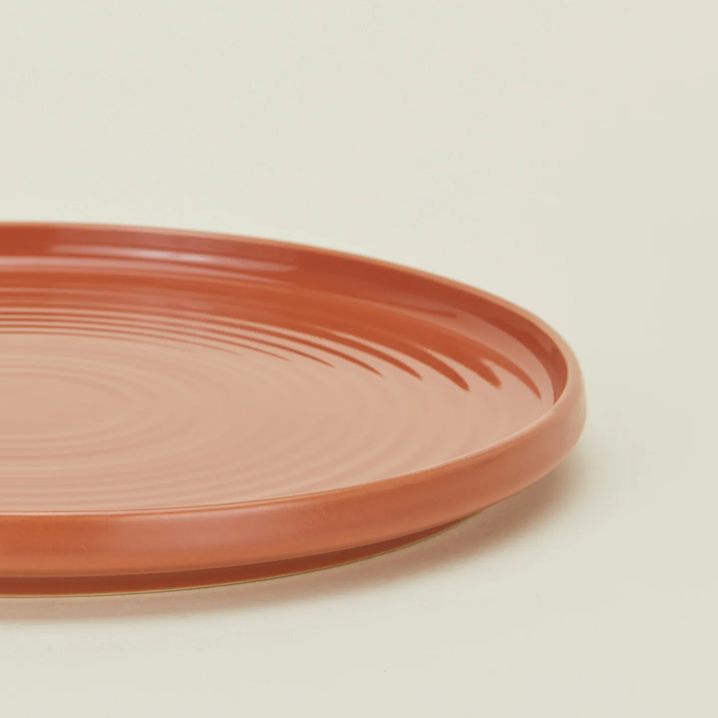 Essential Salad Plate, Set of 4 - Terracotta - Image 3