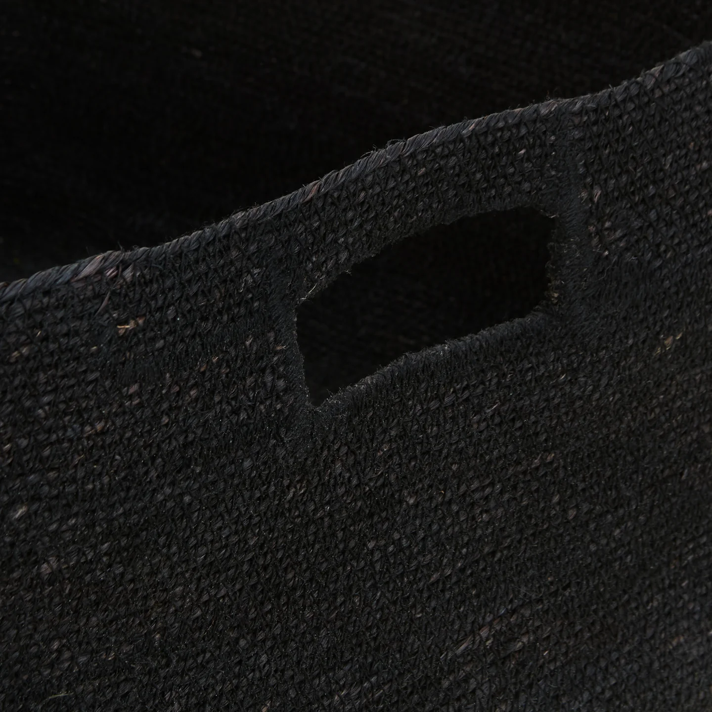Essential Square Basket - Black - Image 4