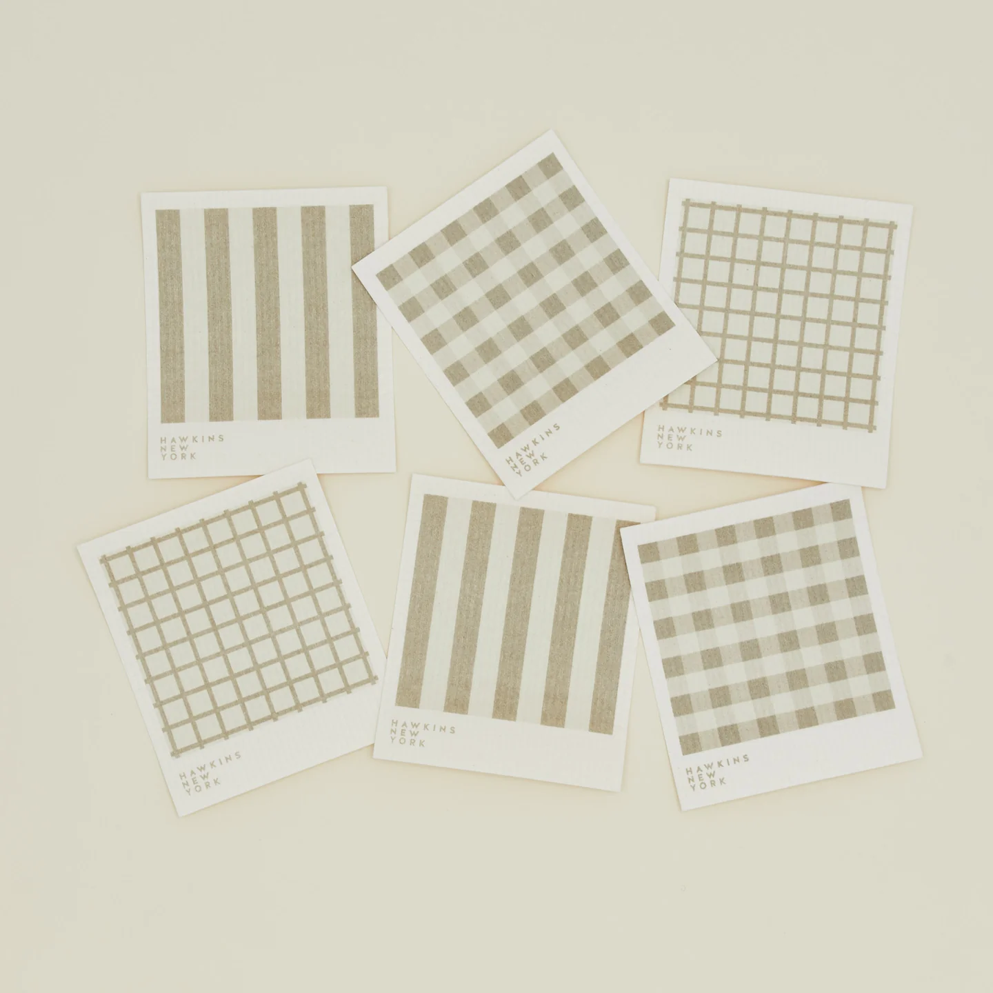 Essential Swedish Dishcloth, Set of 6 - Ivory/Flax