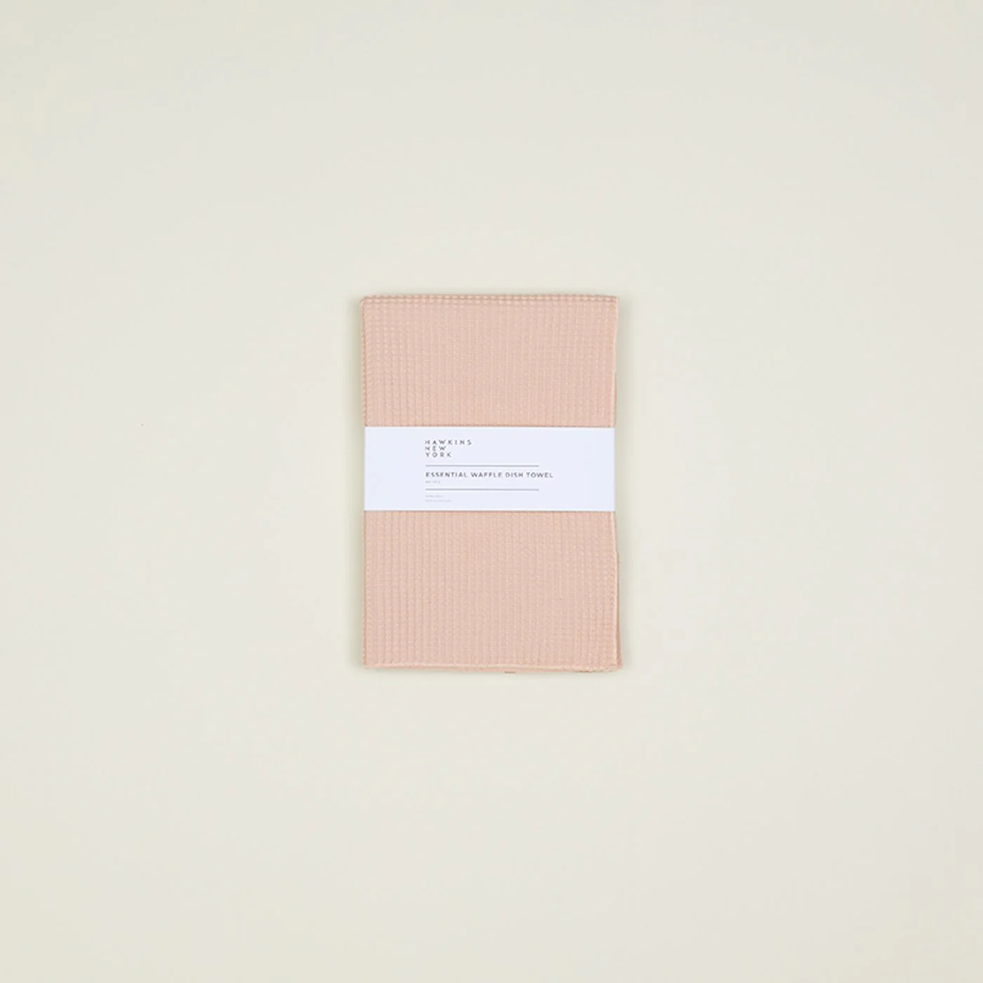Essential Waffle Dish Towel - Blush/Terracotta - Image 2