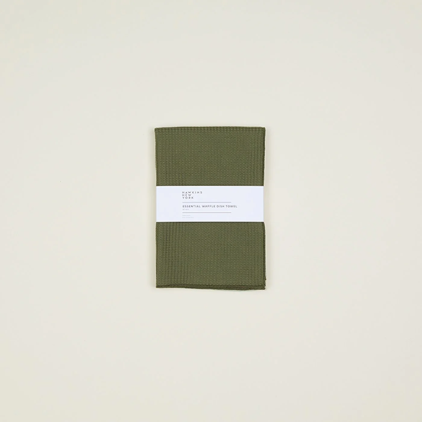 Essential Waffle Dish Towel - Sage/Olive - Image 2