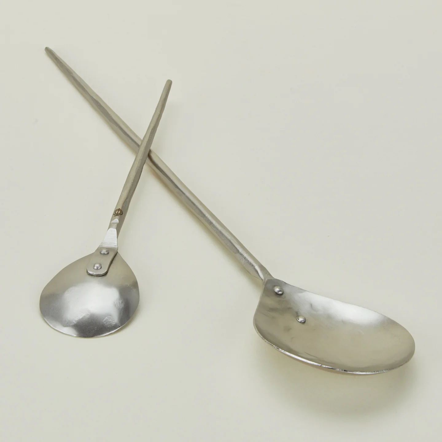 Forged Pewter Stir Spoon, Set of 2 - Image 4