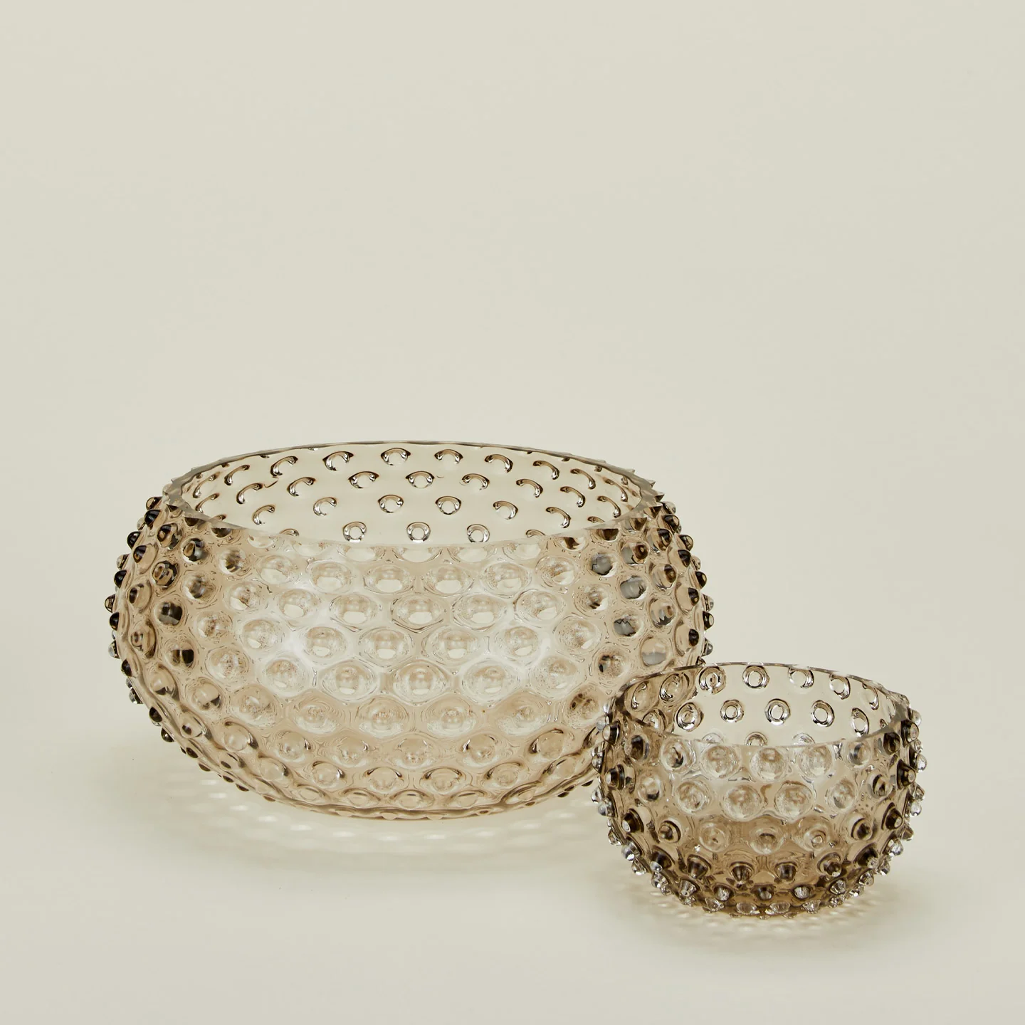 Hobnail Tapas Bowl - Grey - Image 4