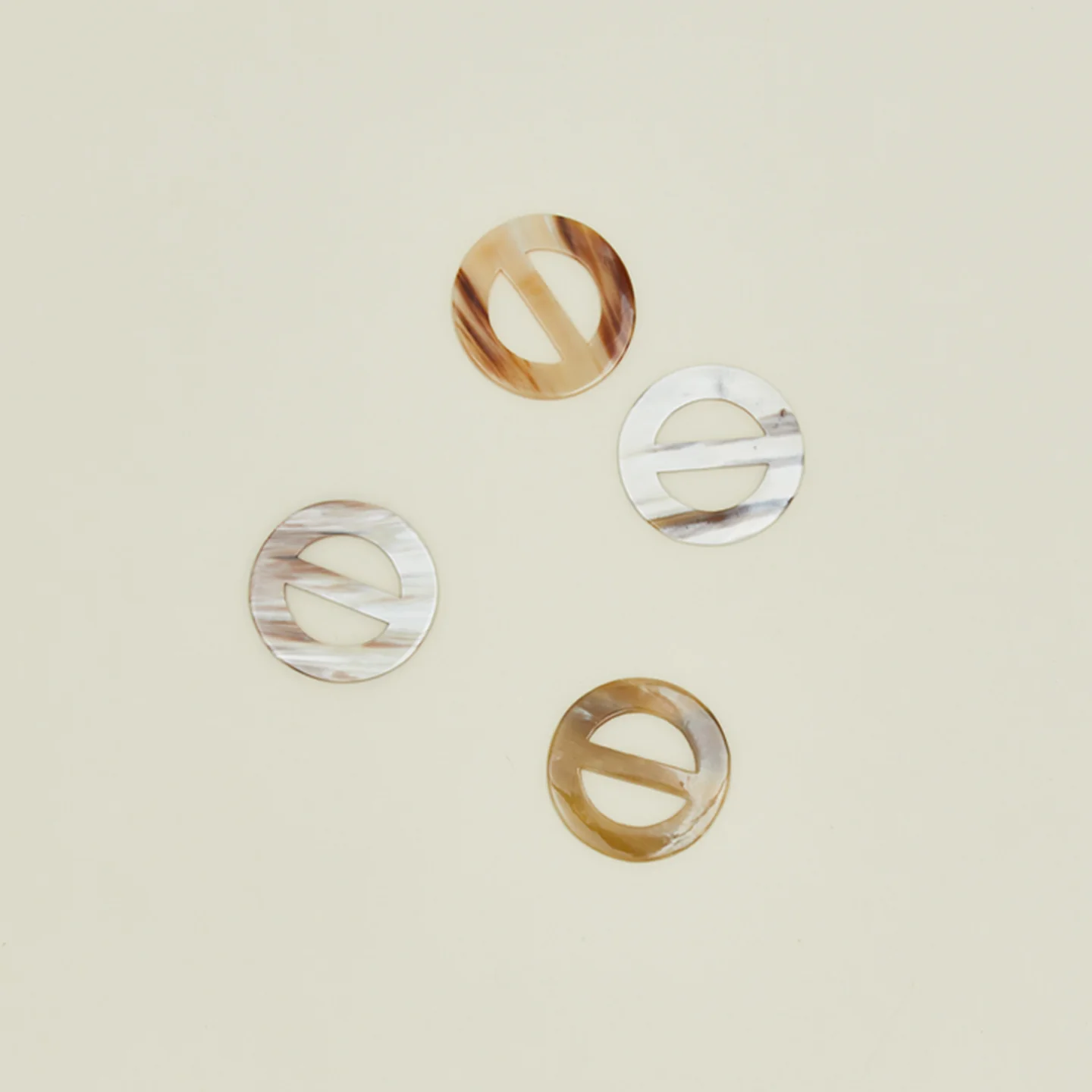 Horn Napkin Ring, Set of 4