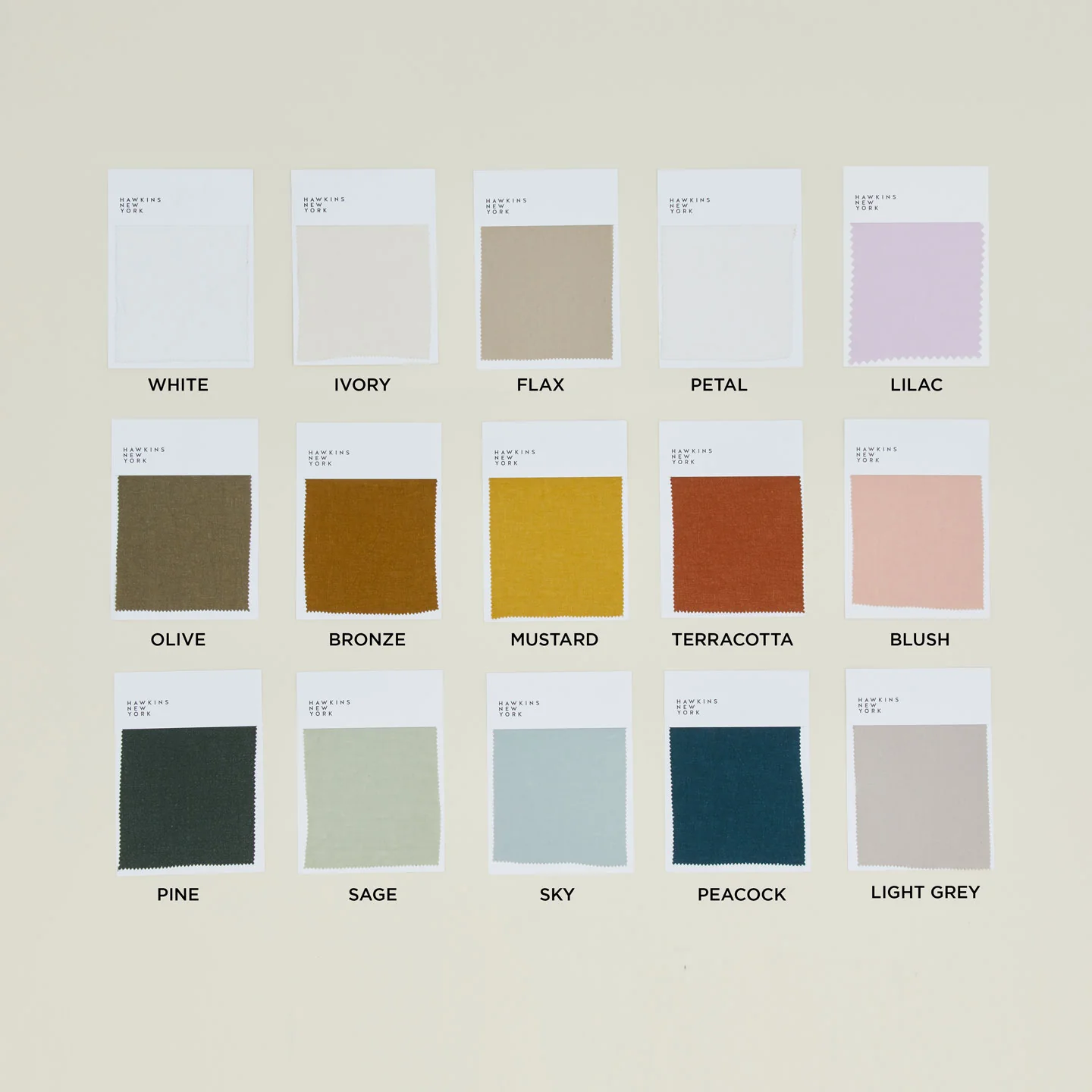 Simple Linen Swatch - Petal - Image 3