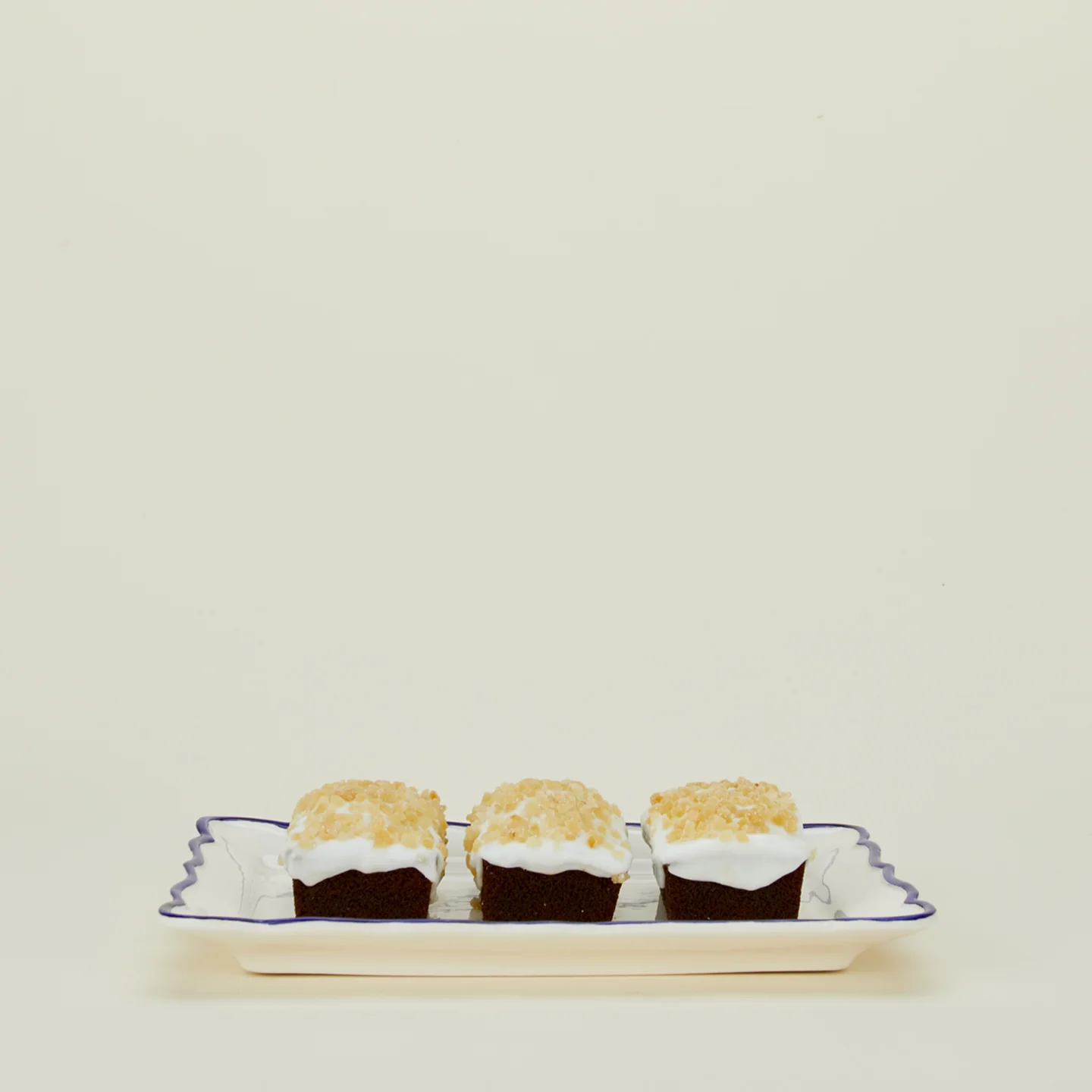 Ogee Edge Rectangular Platter - Blue - Image 3