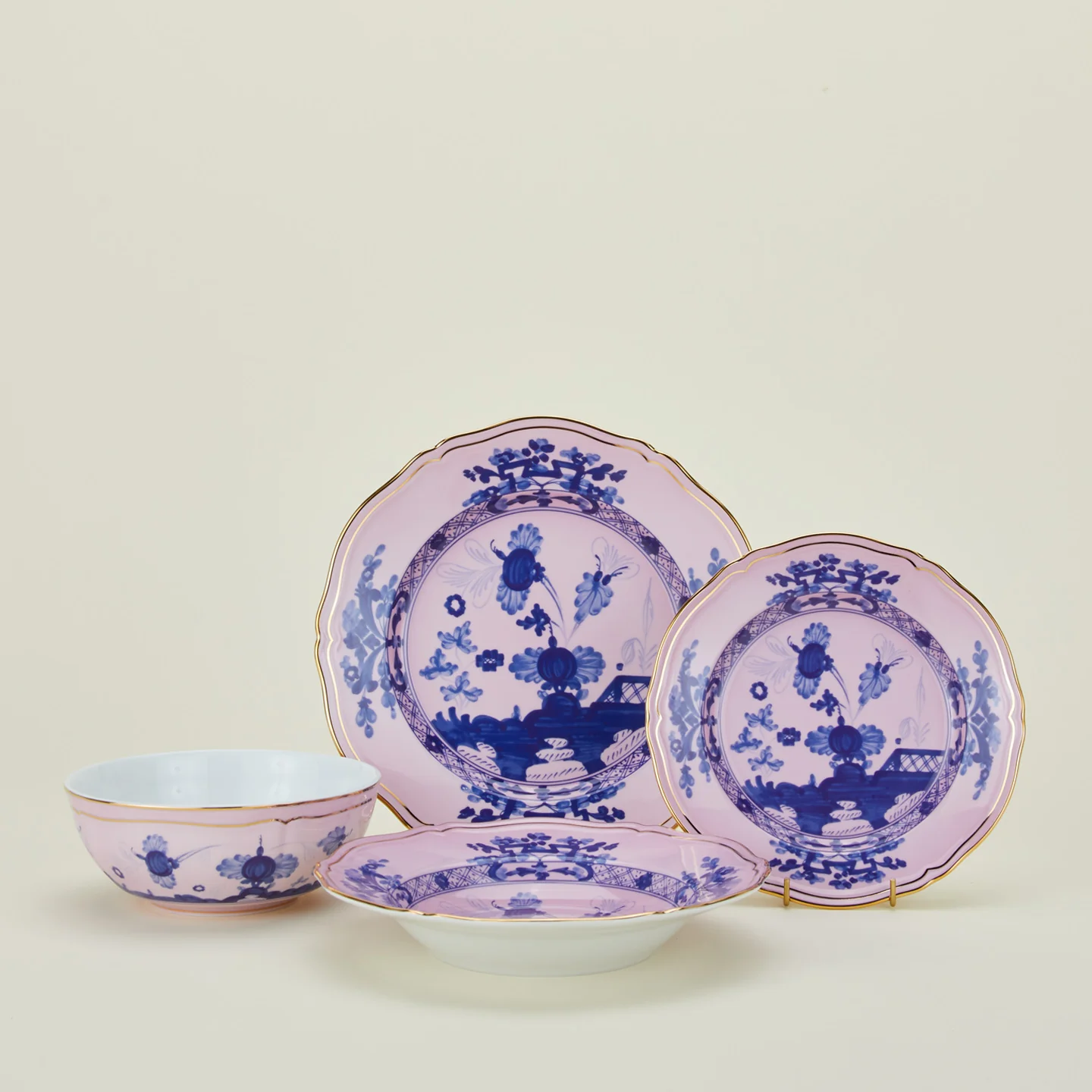 Oriente Italiano Dinner Plate - Azalea - Image 5