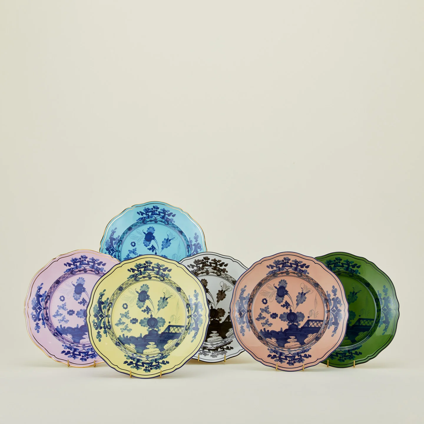 Oriente Italiano Dinner Plate - Azalea - Image 6