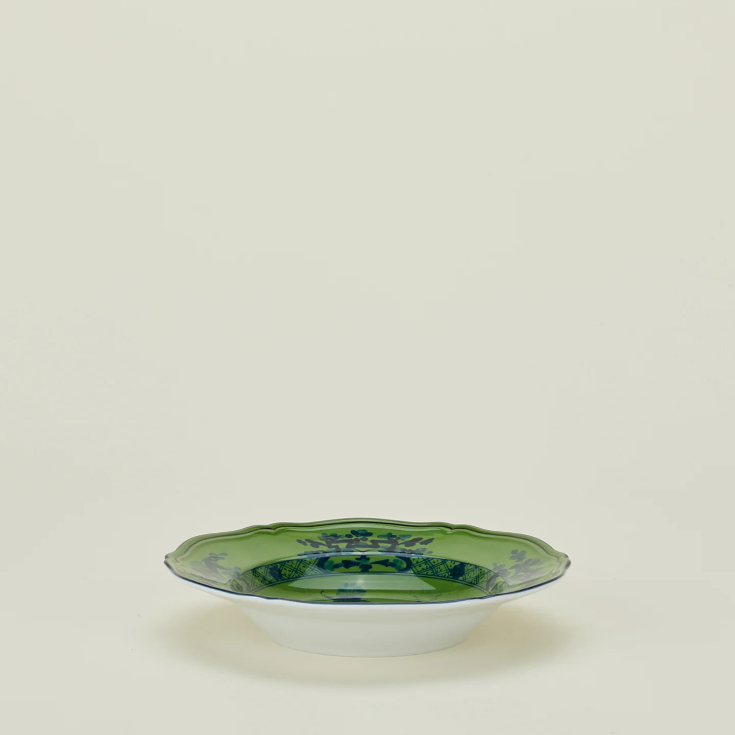 Oriente Italiano Soup Plate - Malachite