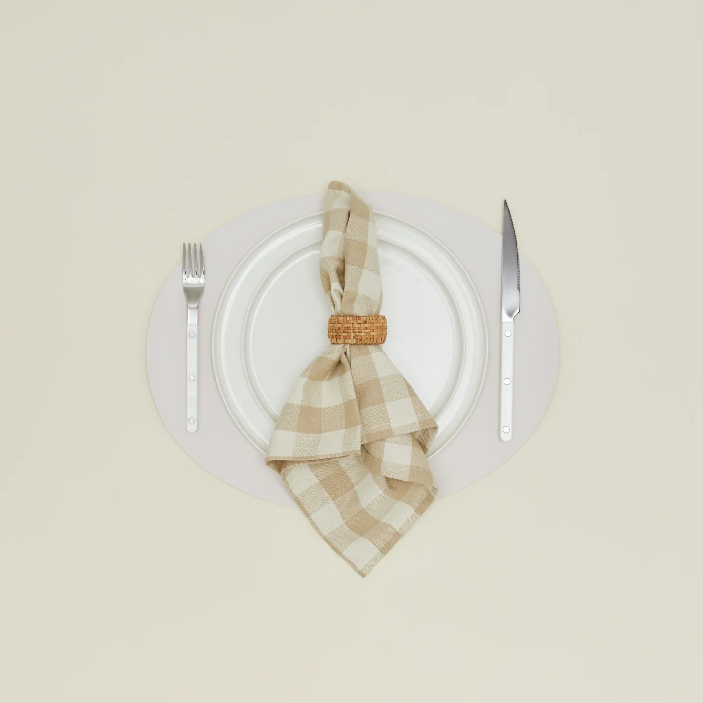 Rattan Napkin Rings, Set of 4 - Image 3