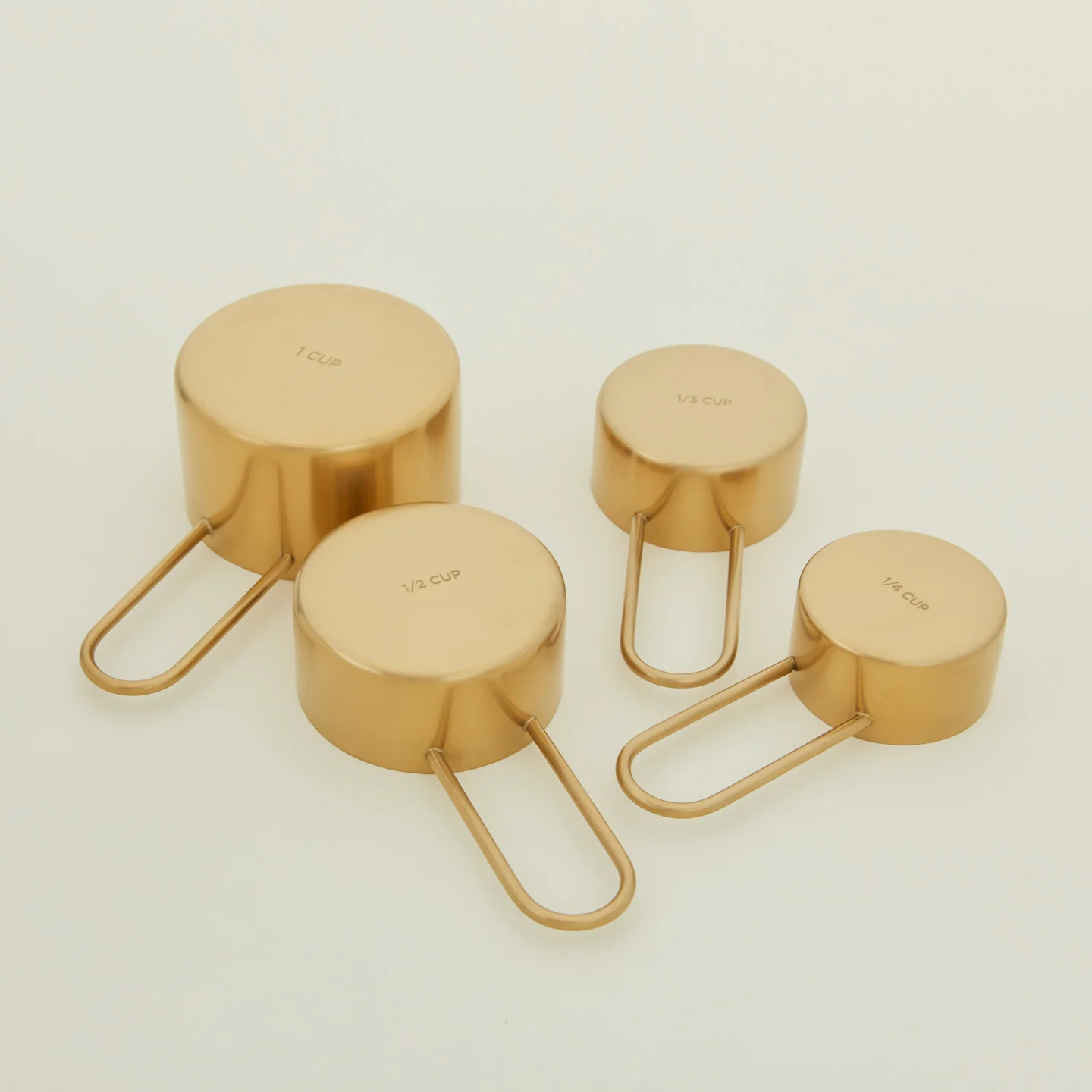 Simple Measuring Cups - Gold - Image 6
