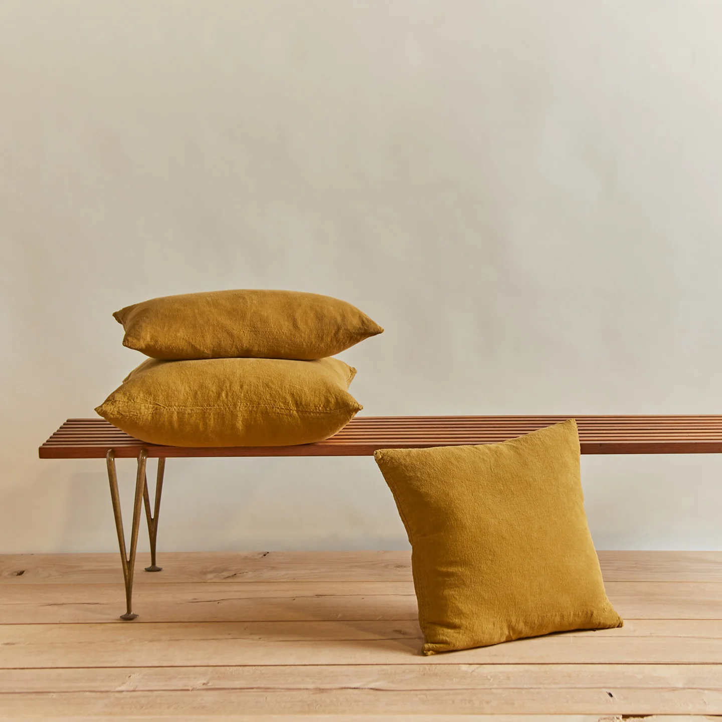 Simple Linen 12x22 Pillow - Bronze - Image 5