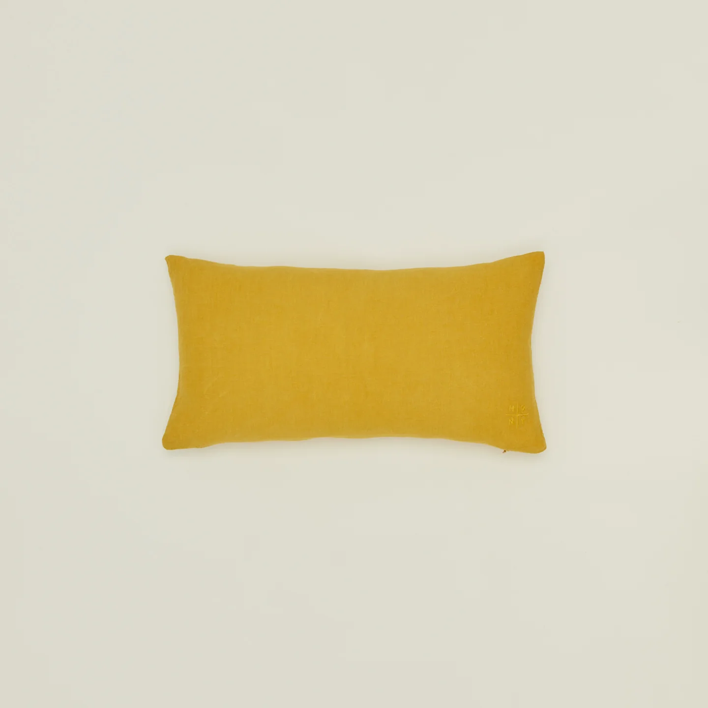 Simple Linen 12x22 Pillow - Mustard