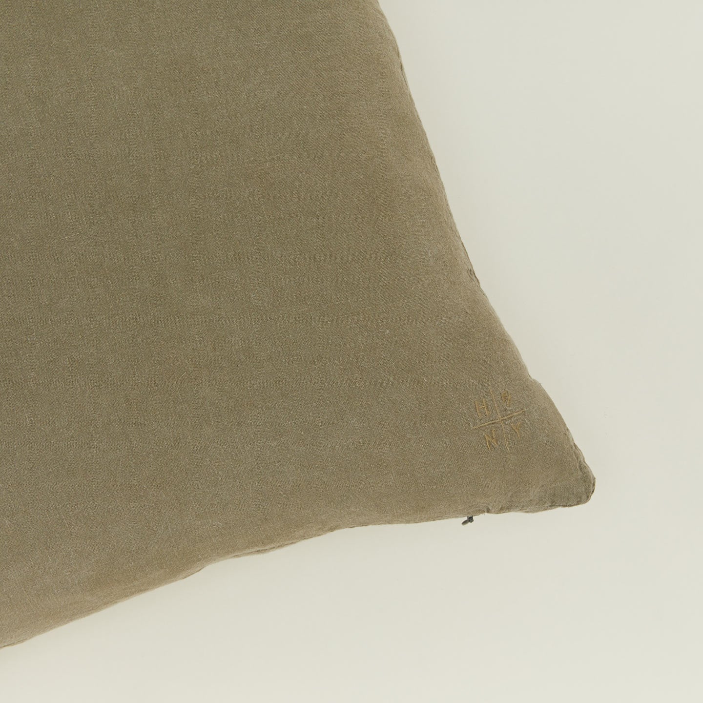 Simple Linen 12x22 Pillow - Olive - Image 3