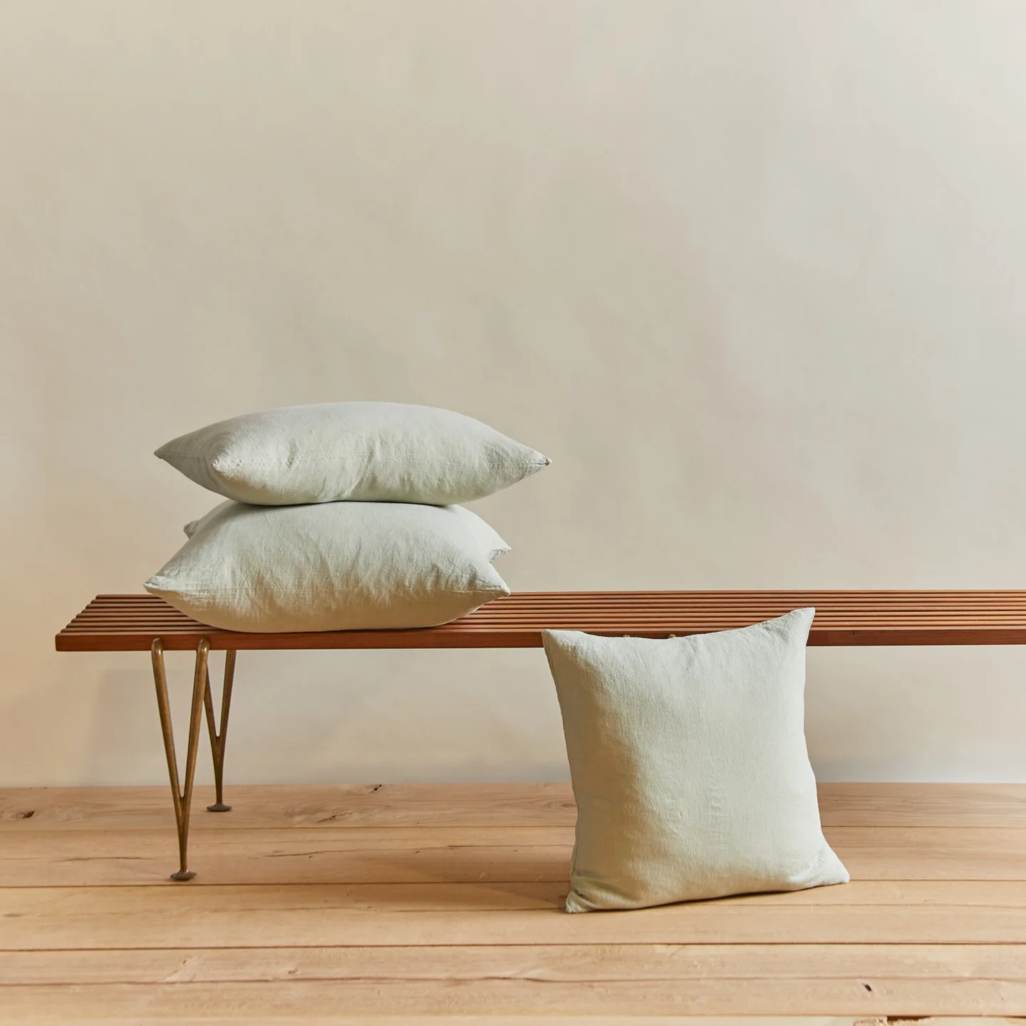 Simple Linen 12x22 Pillow - Sage - Image 5