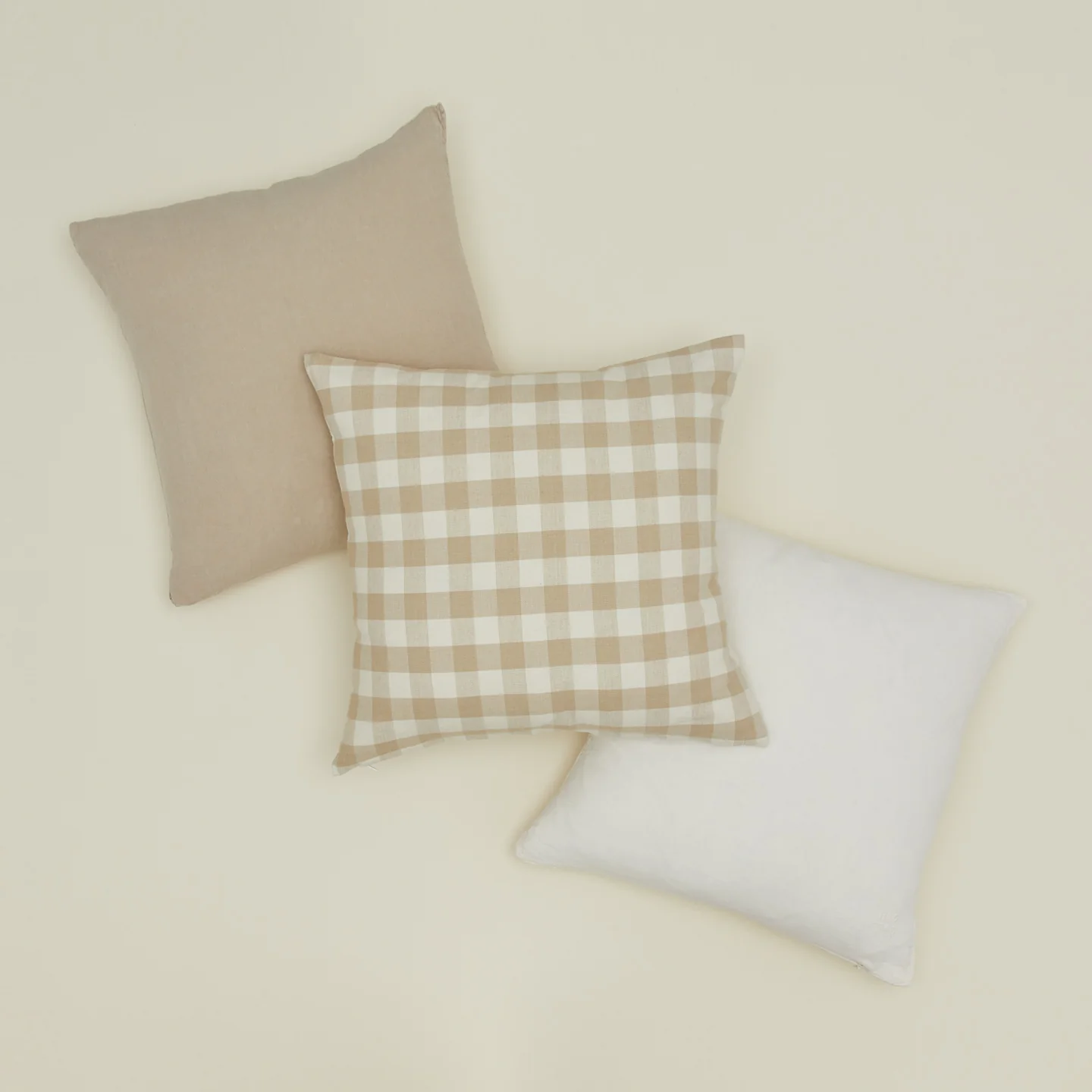 Simple Linen 18x18 Pillow - Ivory - Image 6