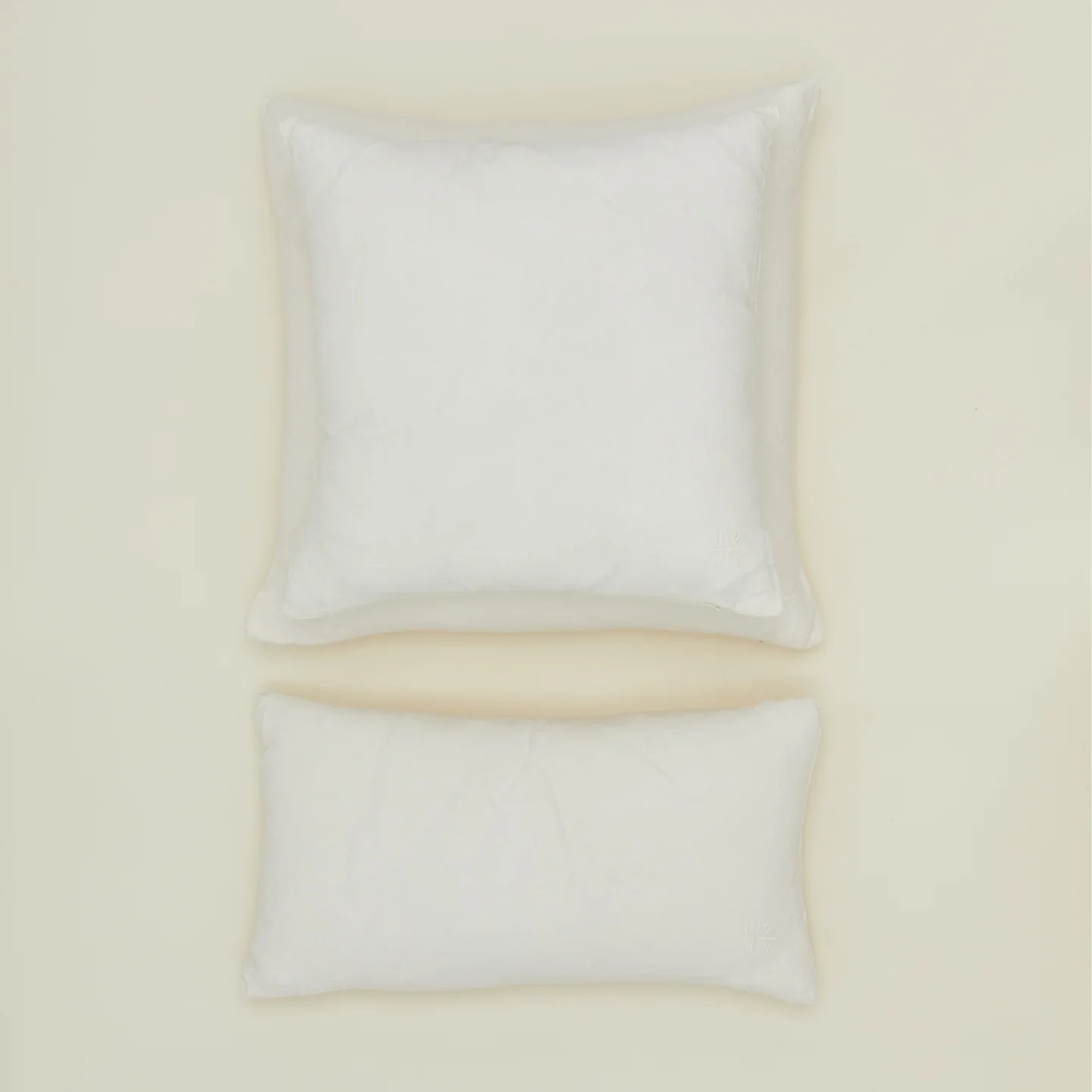 Simple Linen 22x22 Pillow - Ivory - Image 2