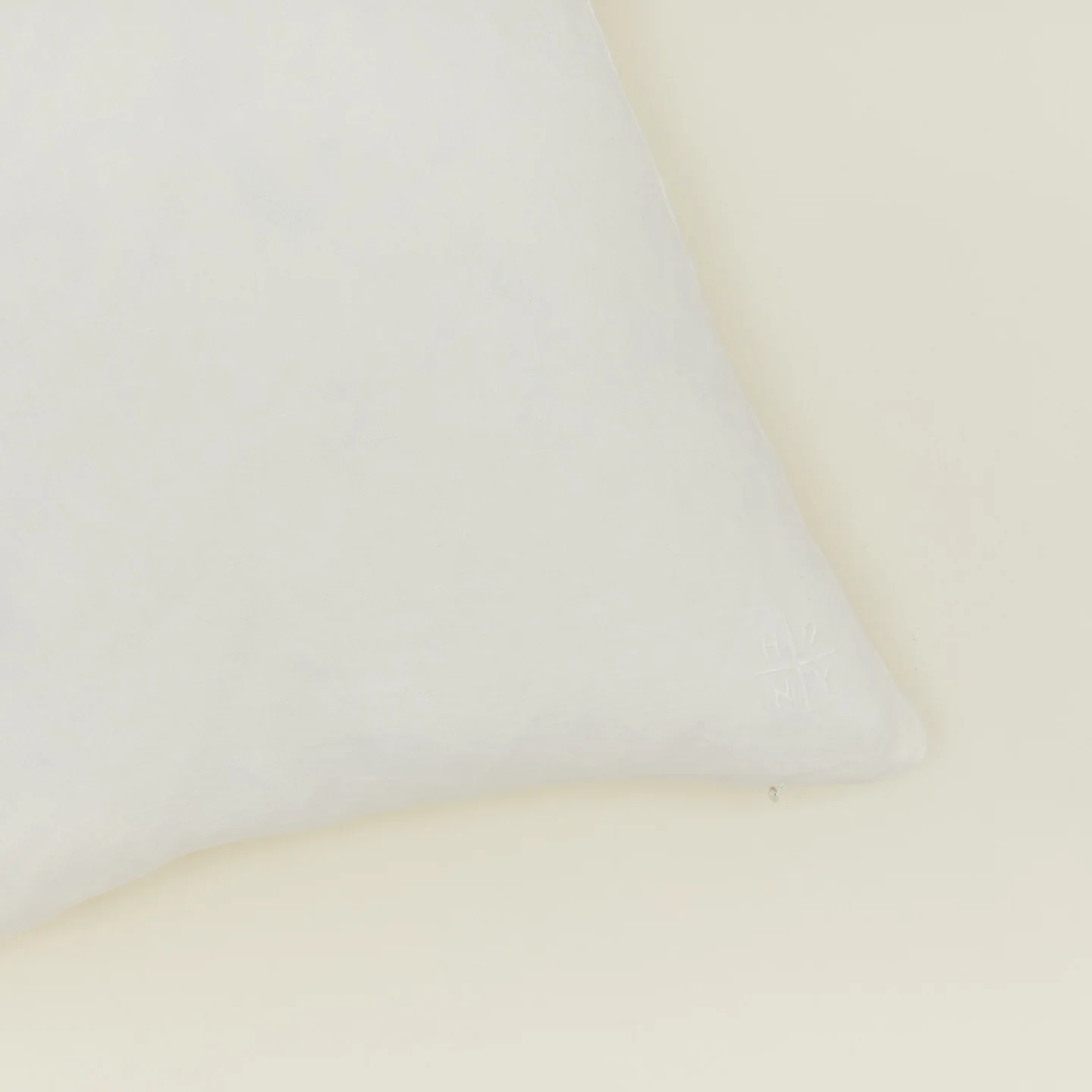 Simple Linen 22x22 Pillow - Ivory - Image 3