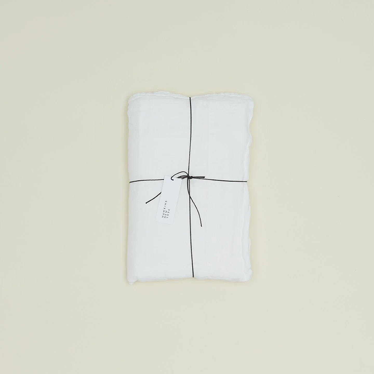 Simple Linen Flat Sheet - White - Image 4