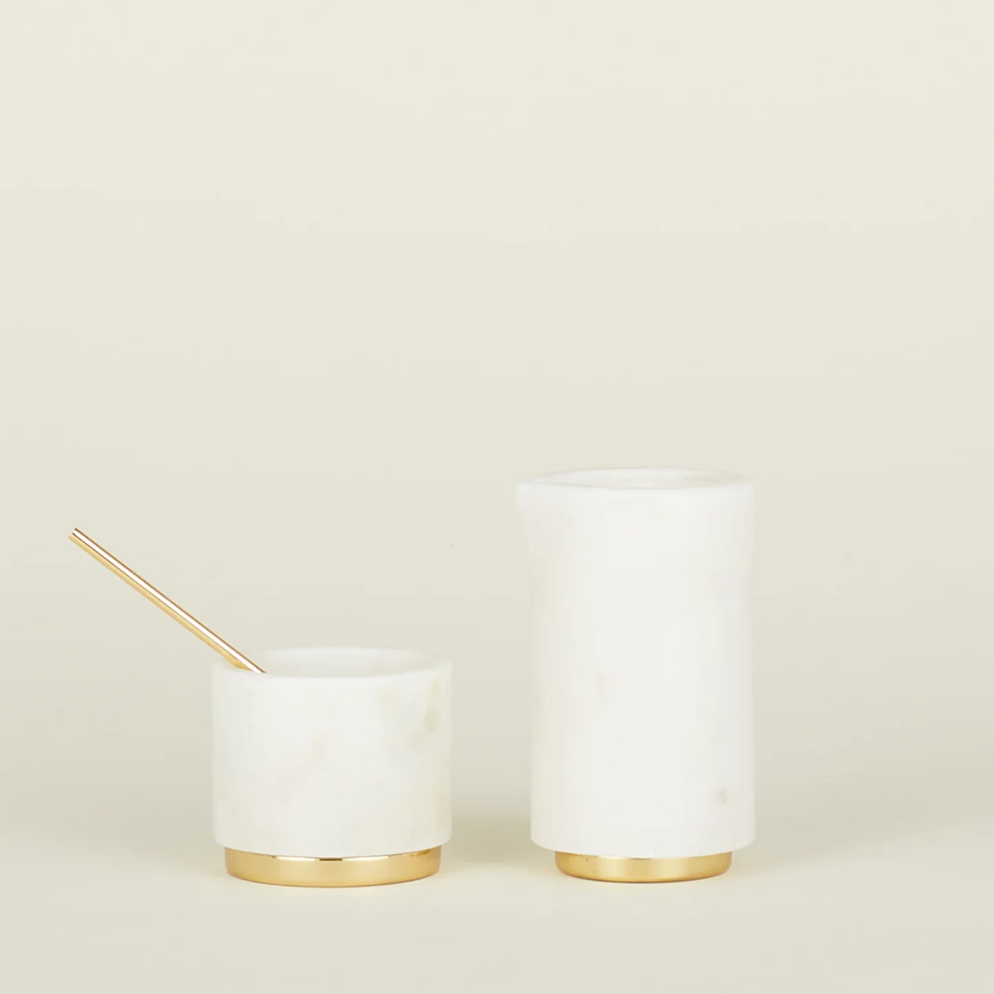 Simple Marble Sugar + Salt Dish - Image 2