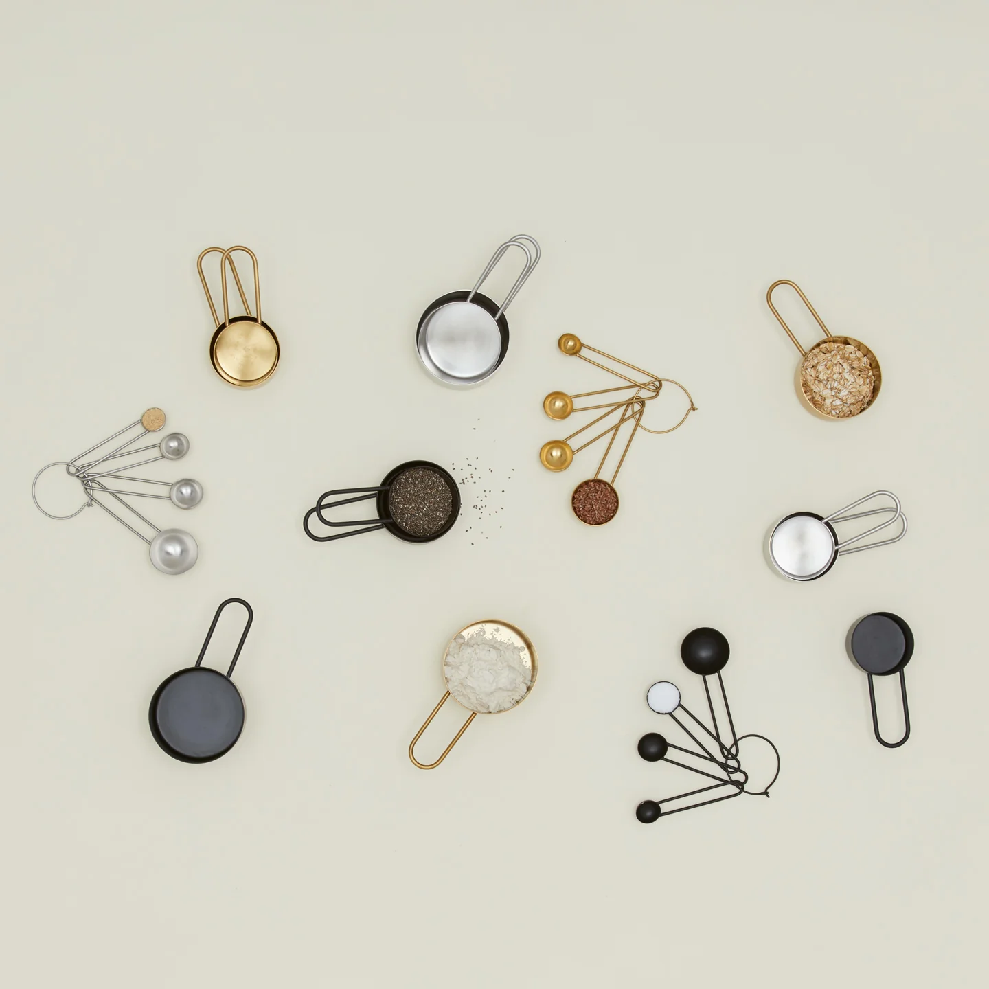 Simple Measuring Cups - Black - Image 7