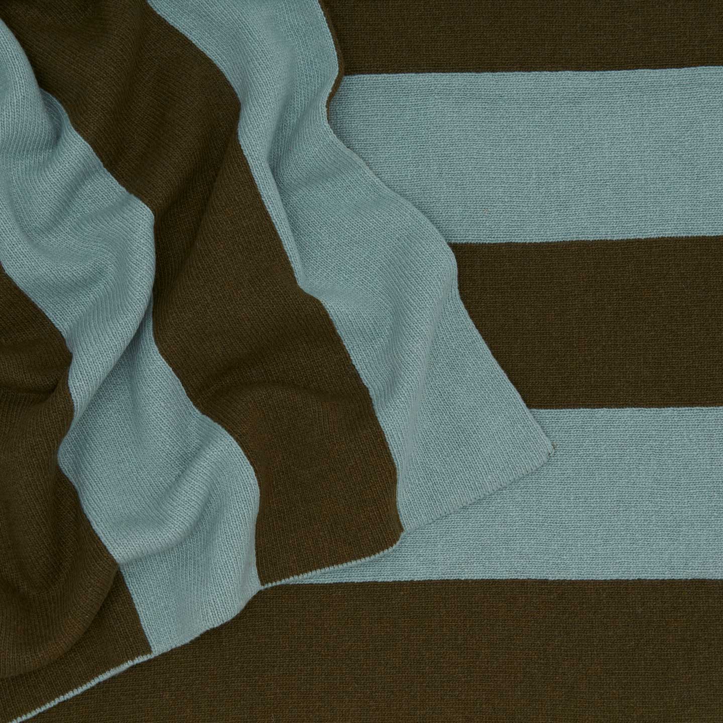 Simple Striped Throw - Sage/Olive - Image 3