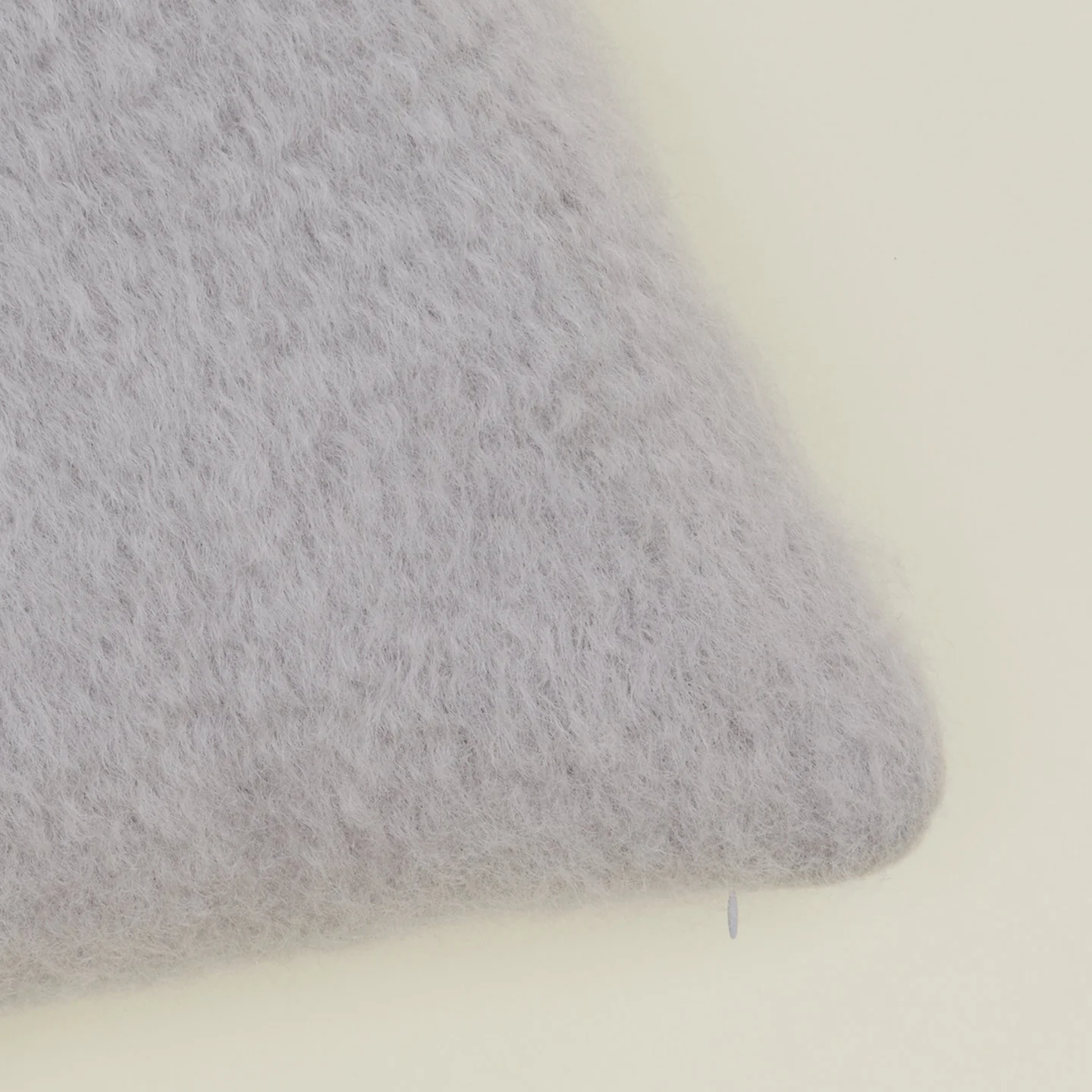 Mohair Pillow - Light Grey - Image 2