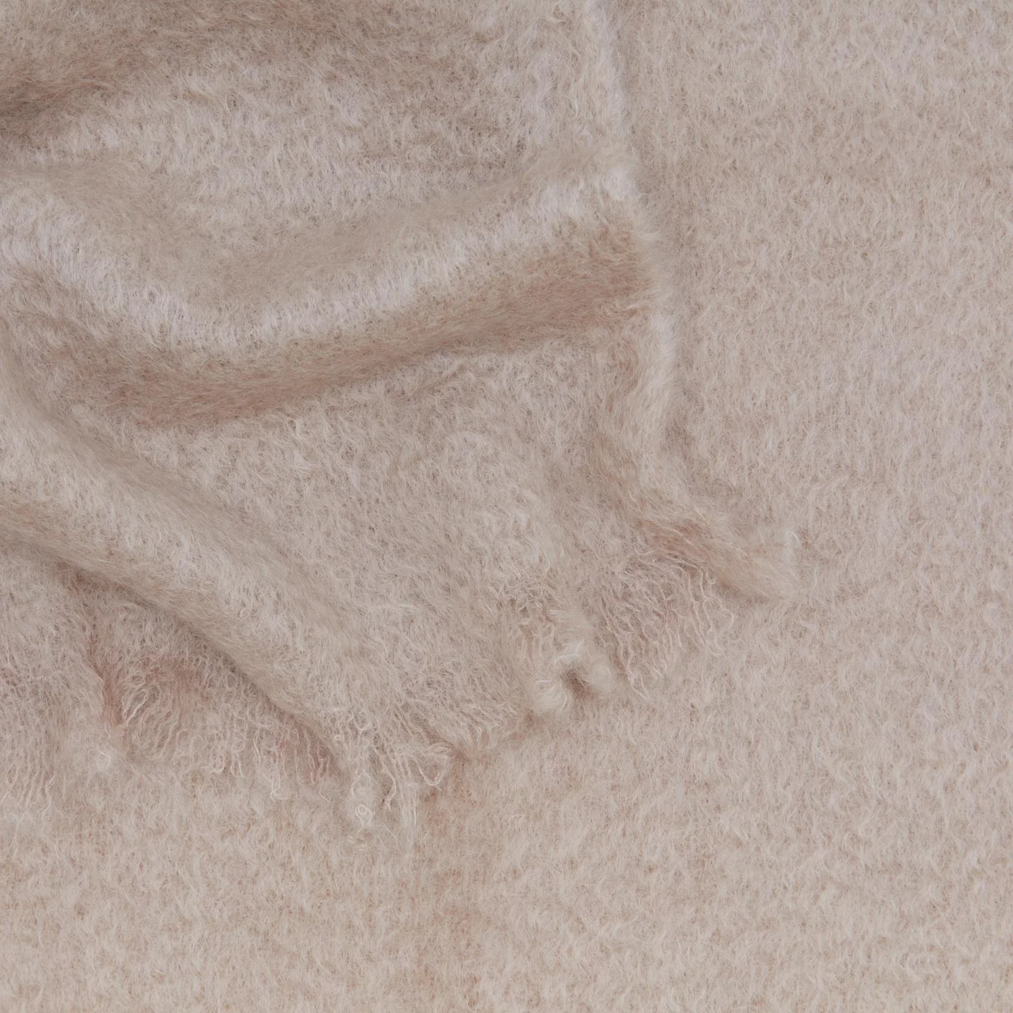 Solid Mohair Throw - Lilac - Image 3