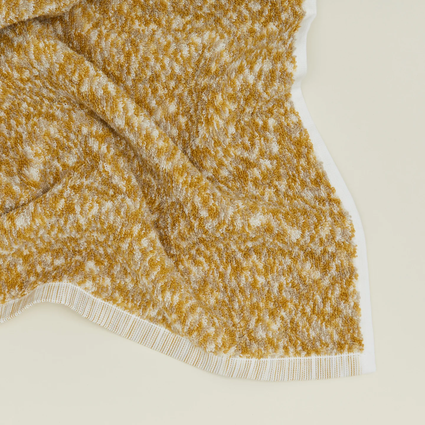 Space Dye Terry Towel - Mustard - Image 2