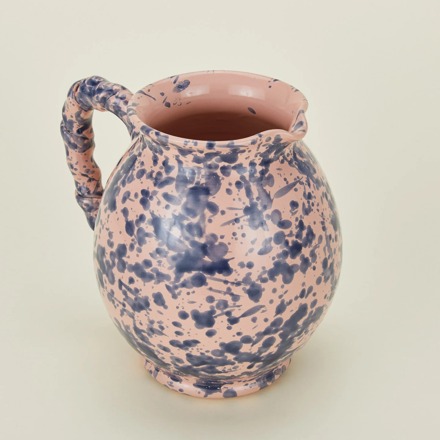 Splatter Cigno Jug - Pink/Blue - Image 3