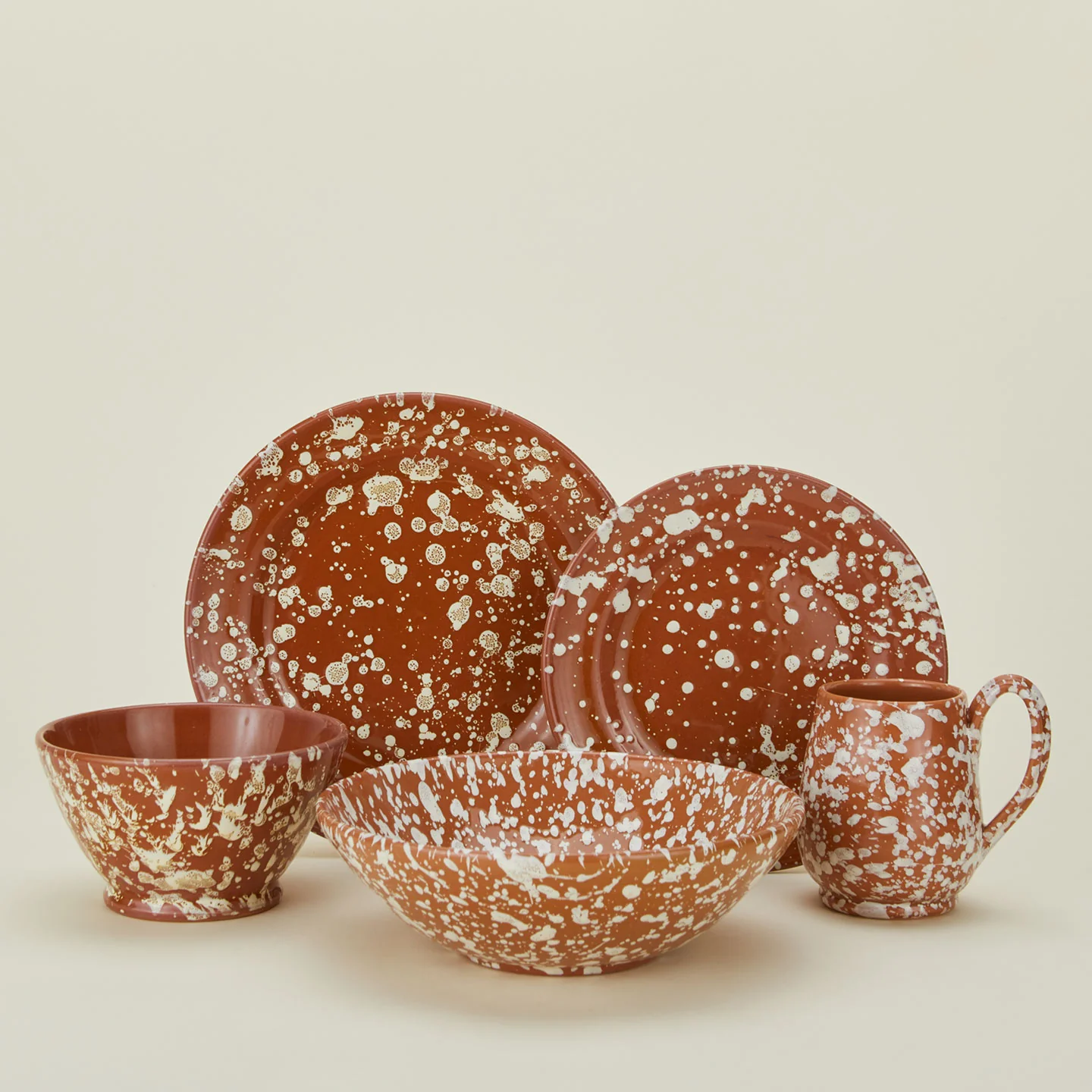 Splatter Mug - Terracotta/Cream - Image 6