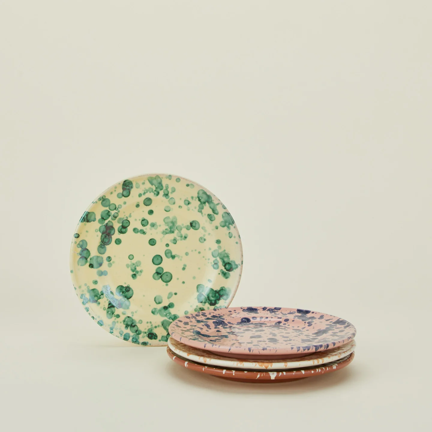 Splatter Salad Plate - Pink/Blue - Image 6
