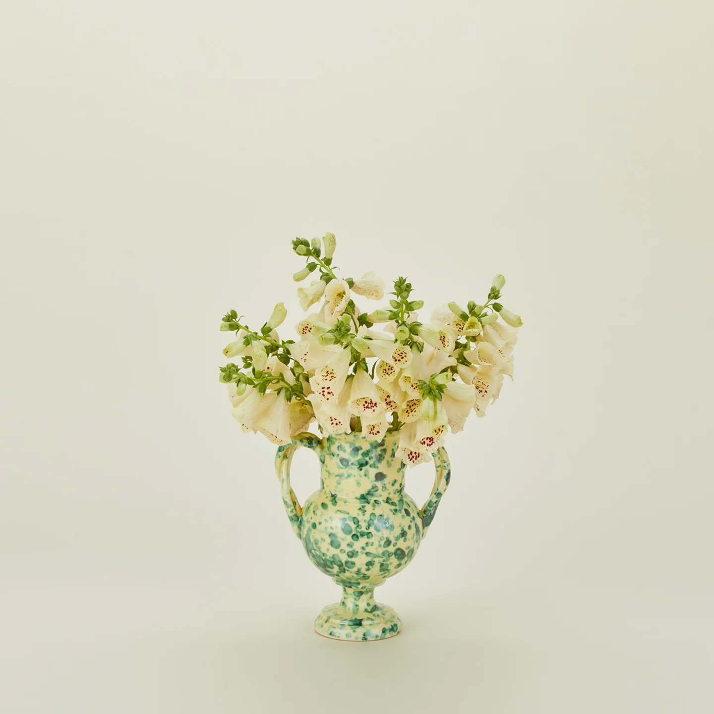 Splatter Verona Vase - Yellow/Green - Image 3