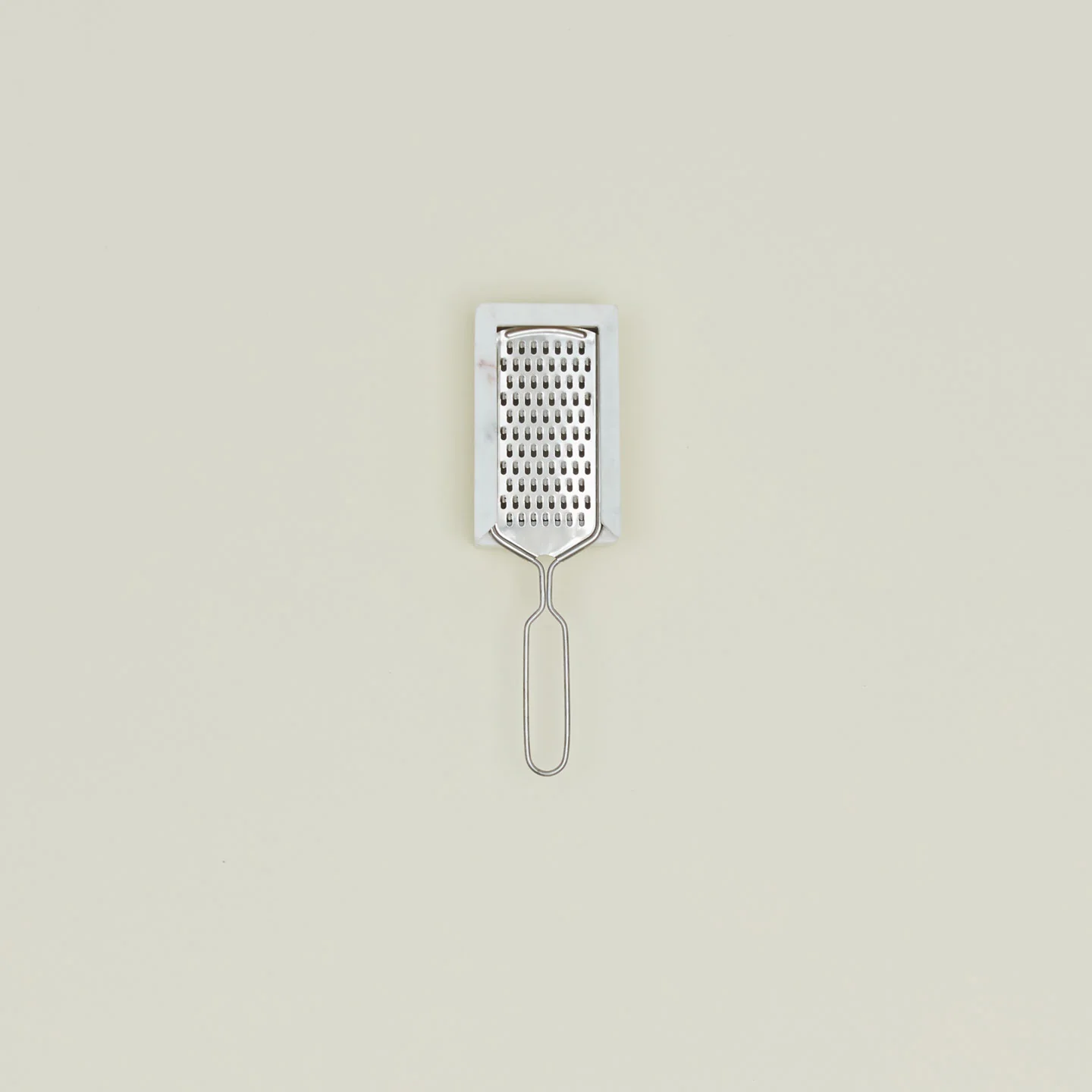 Stainless Steel Grater + Marble Box