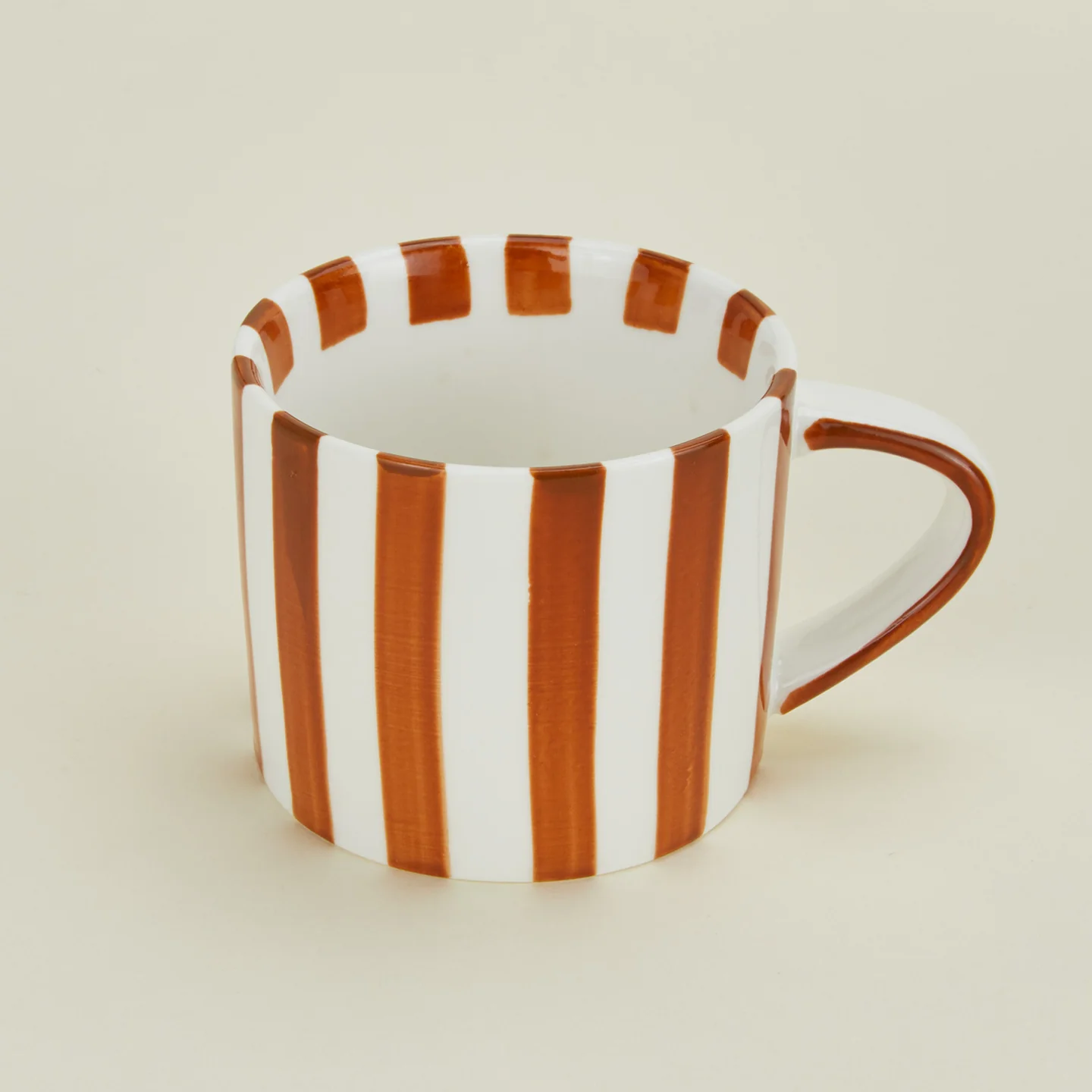 Striped Mug - Brown - Image 3