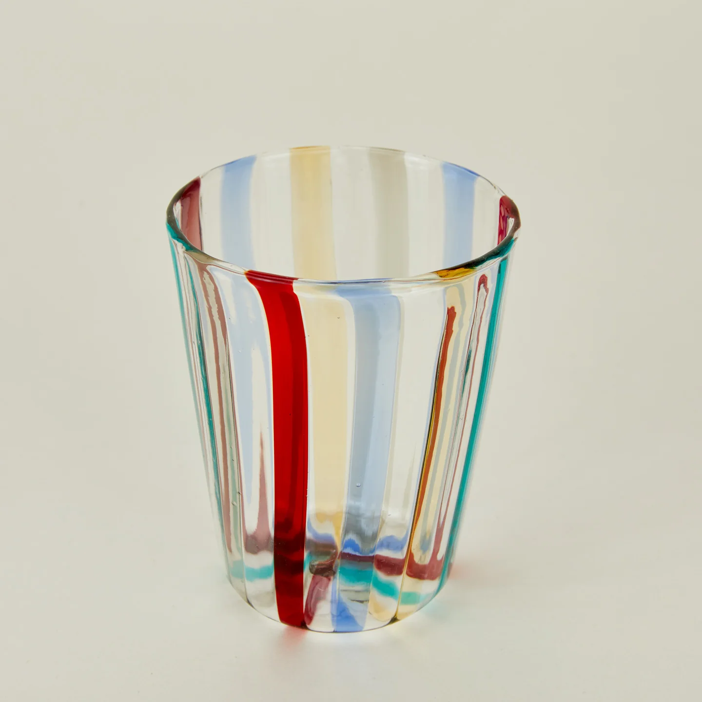 Striped Murano Tumbler - Multicolor - Image 3